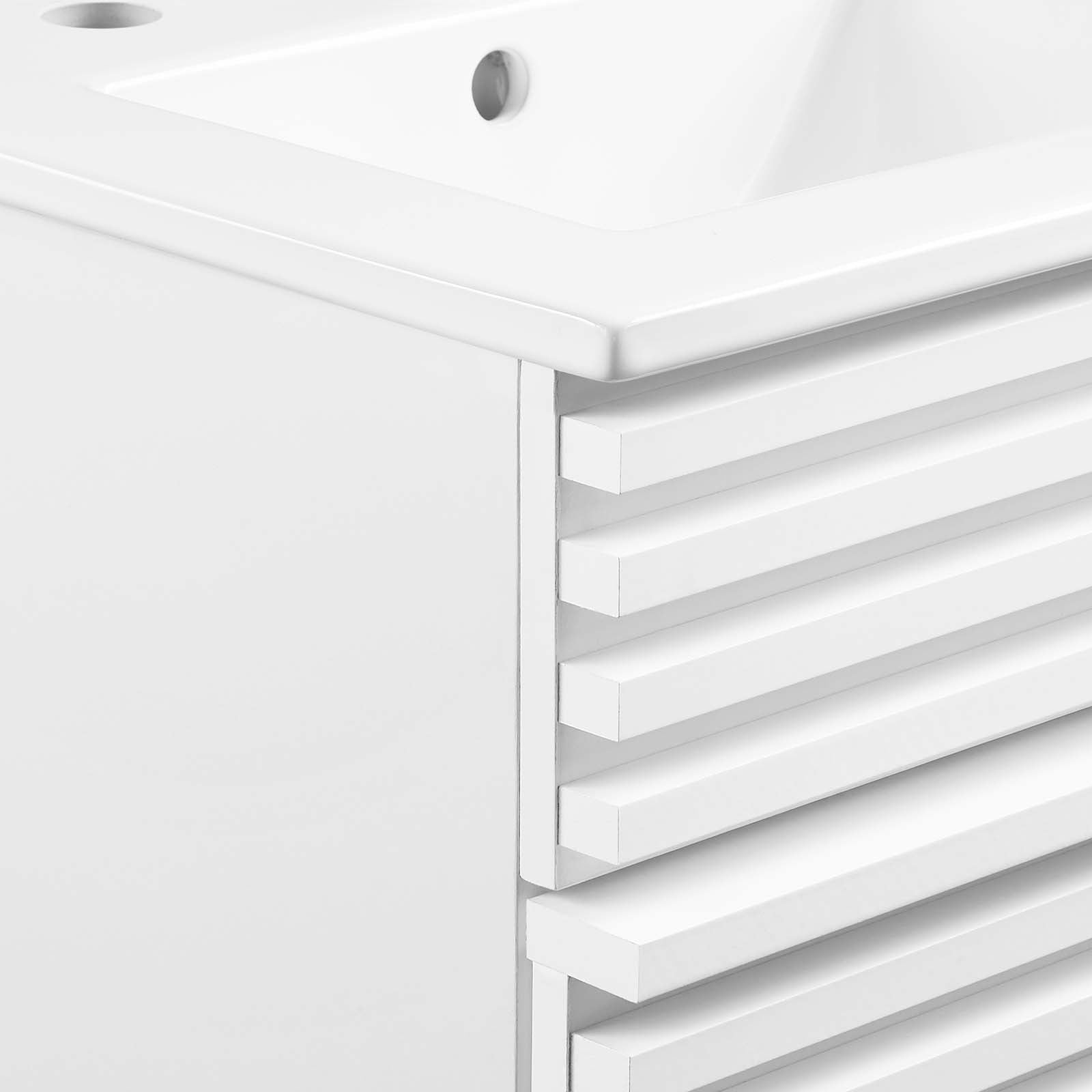 Render 18" Bathroom Vanity Cabinet-Bathroom Vanity-Modway-Wall2Wall Furnishings