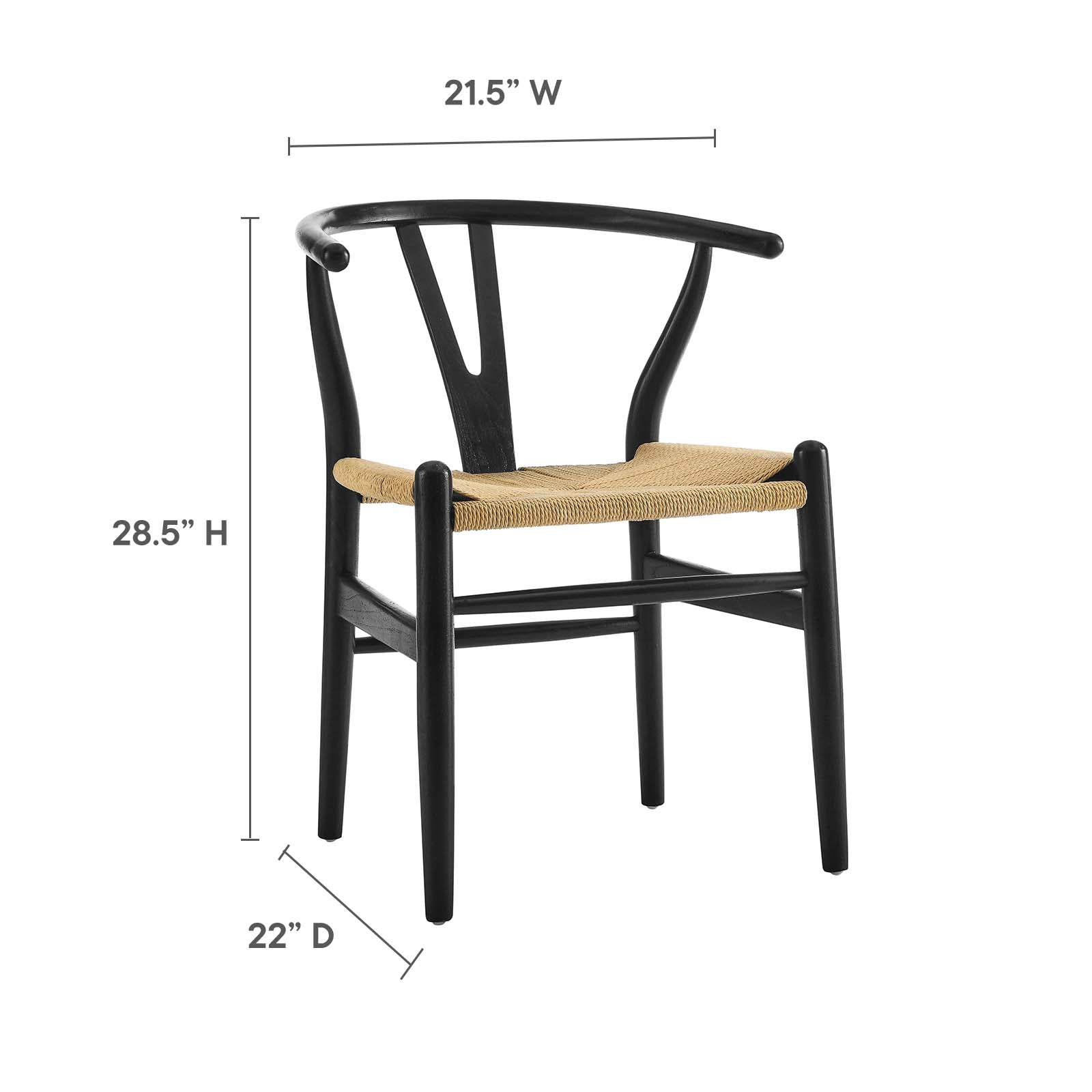 Amish Dining Wood Armchair-Dining Chair-Modway-Wall2Wall Furnishings