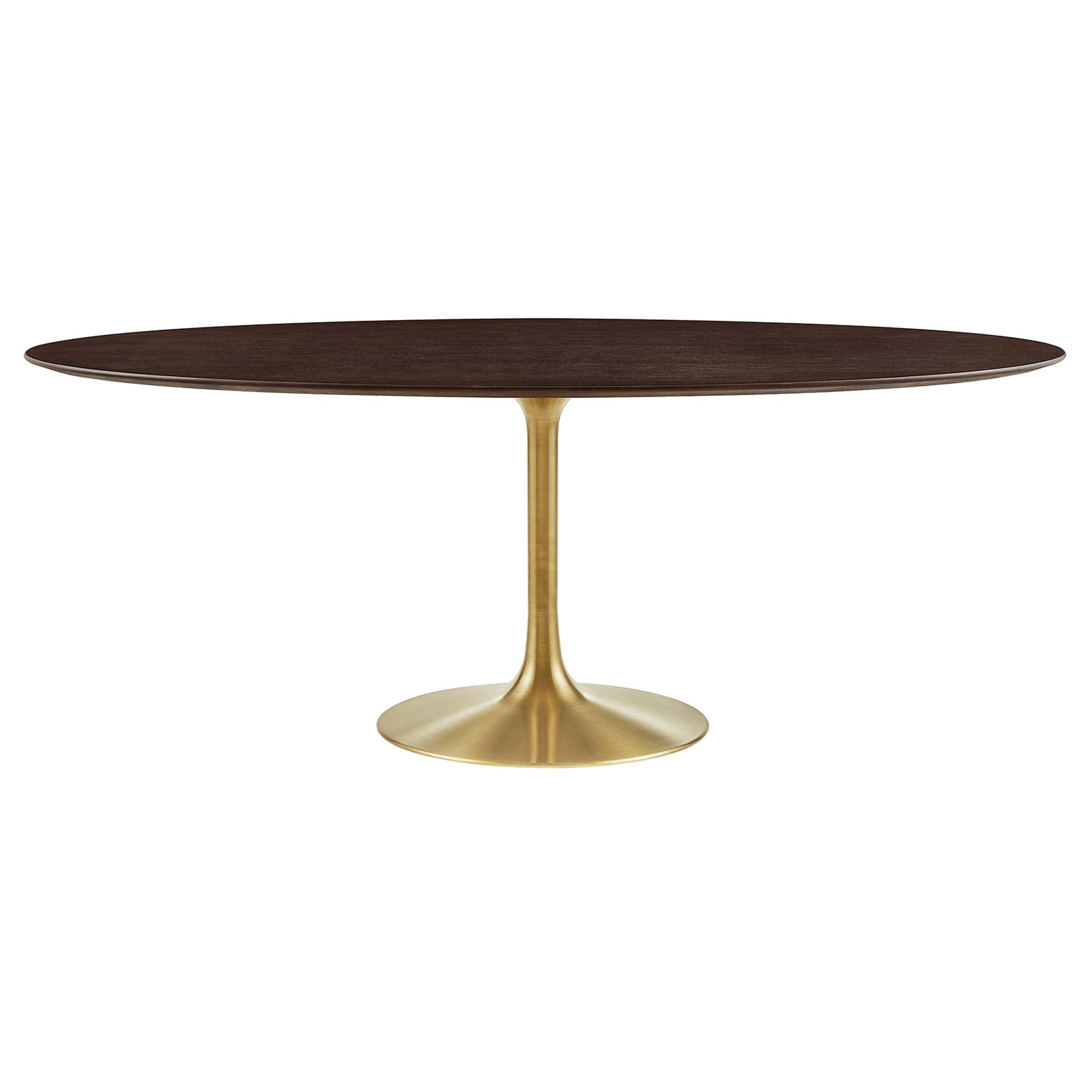 Lippa 78" Oval Wood Dining Table