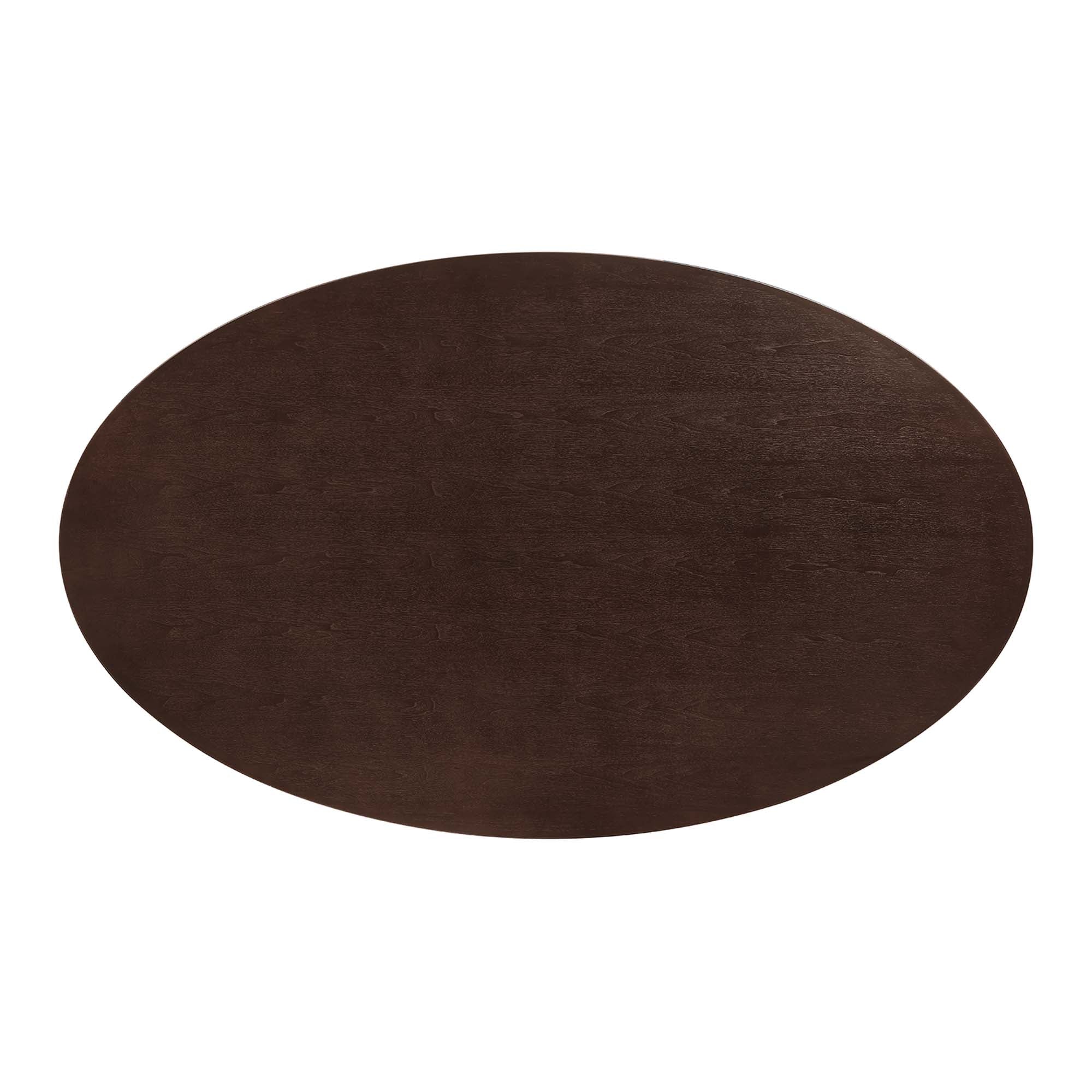 Lippa 78" Oval Wood Dining Table
