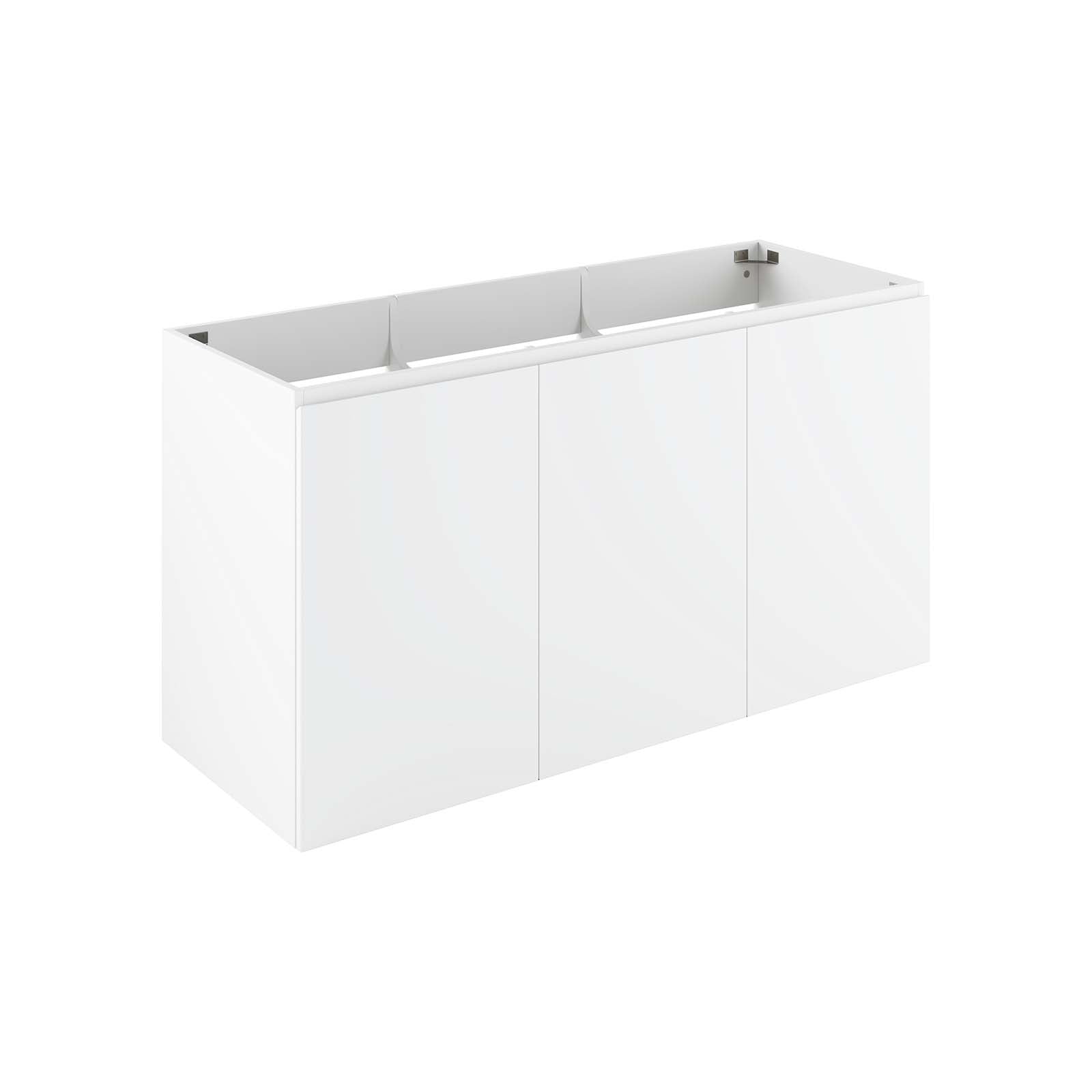 Vitality 48" Wall-Mount Bathroom Vanity (Sink Basin Not Included)-Bathroom Vanity-Modway-Wall2Wall Furnishings