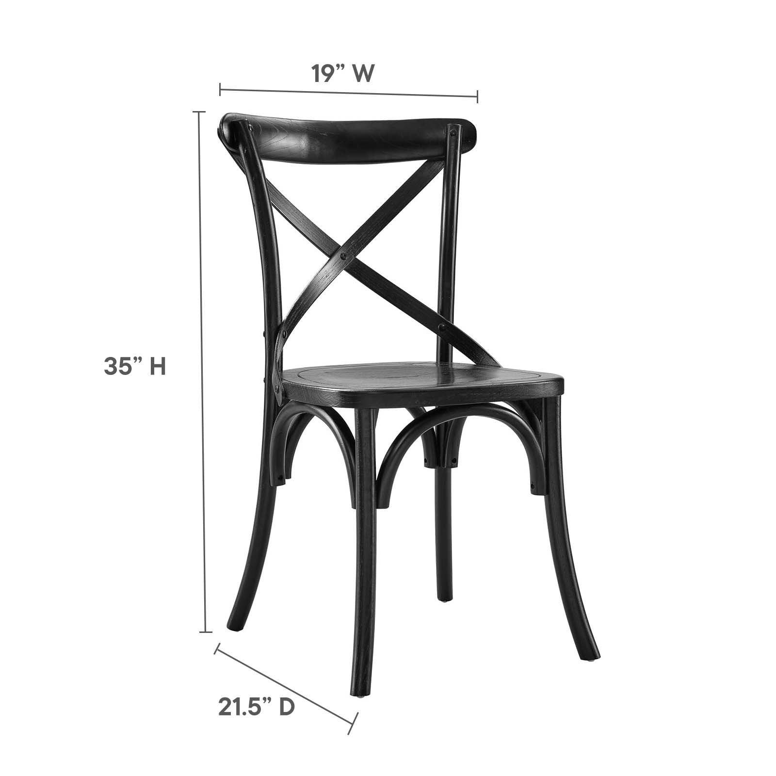 Gear Dining Side Chair-Dining Chair-Modway-Wall2Wall Furnishings