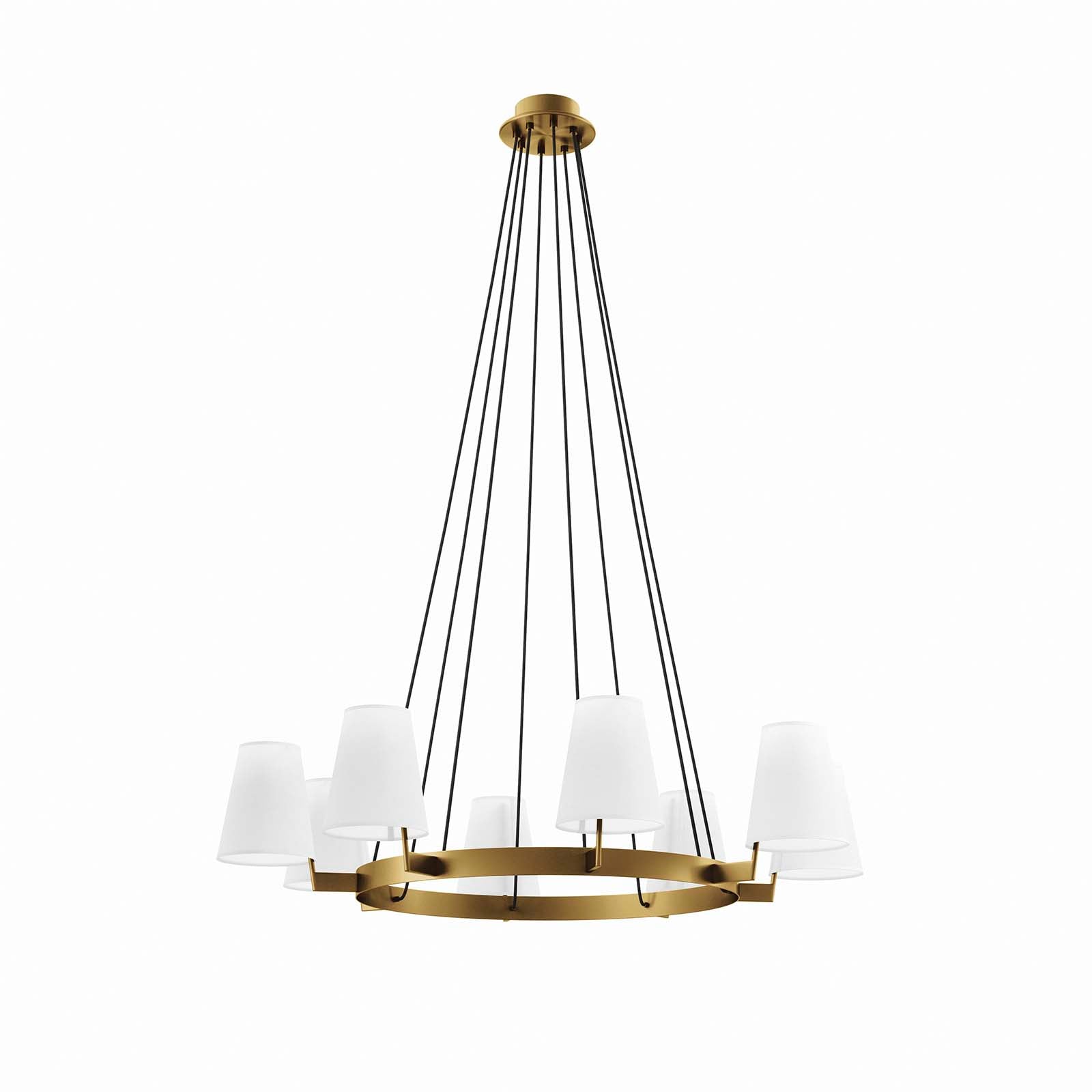 Surround 8-Light Chandelier-Ceiling Lamp-Modway-Wall2Wall Furnishings