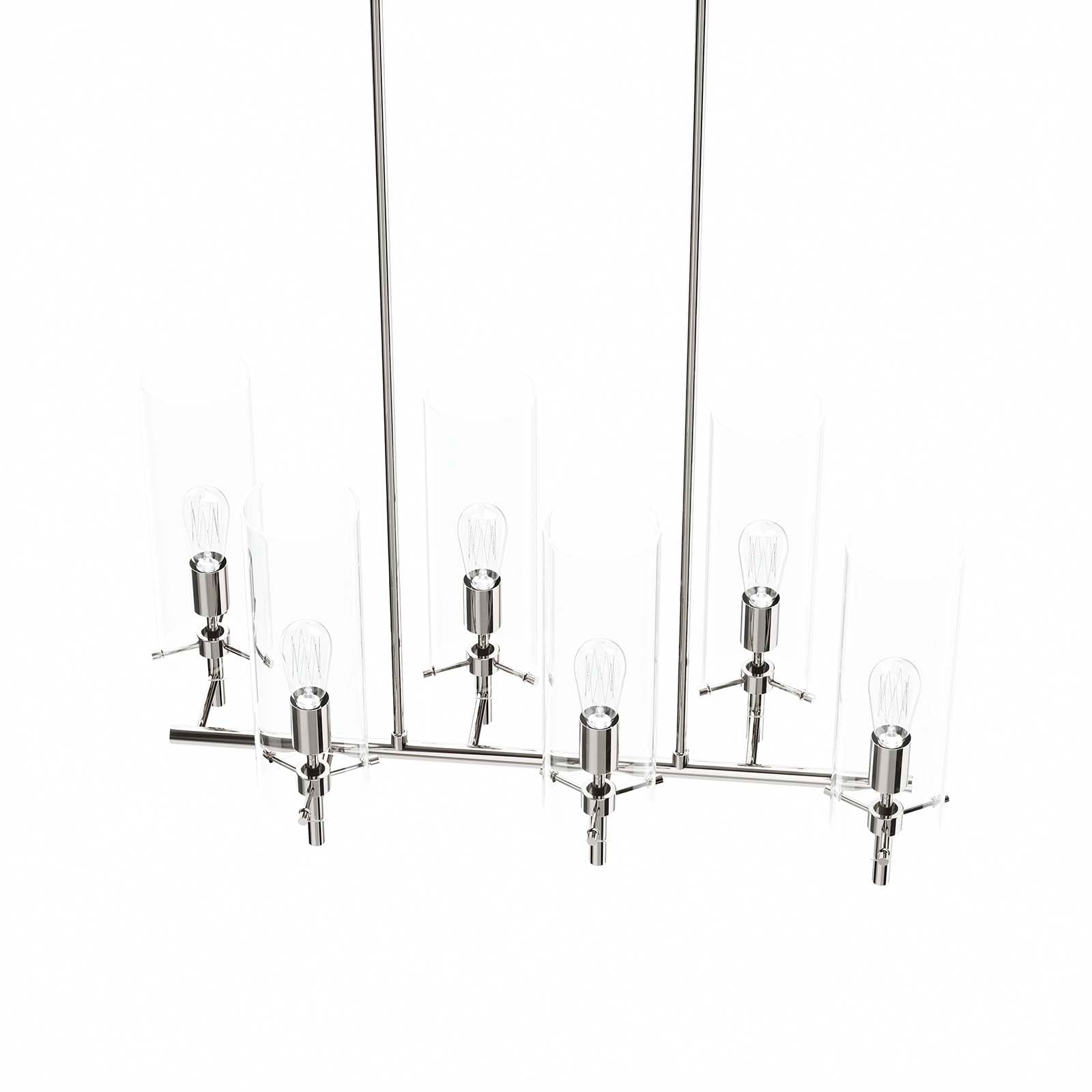 Skylark 6-Light Chandelier-Ceiling Lamp-Modway-Wall2Wall Furnishings