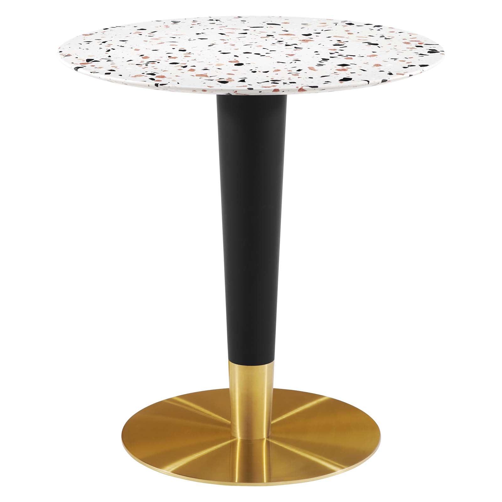 Zinque 28" Round Terrazzo Dining Table-Dining Table-Modway-Wall2Wall Furnishings