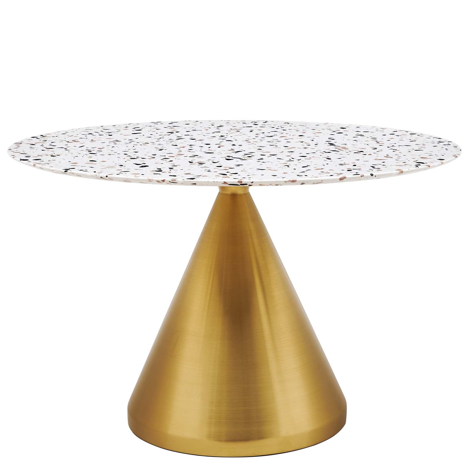 Tupelo 47" Round Terrazzo Dining Table-Dining Table-Modway-Wall2Wall Furnishings
