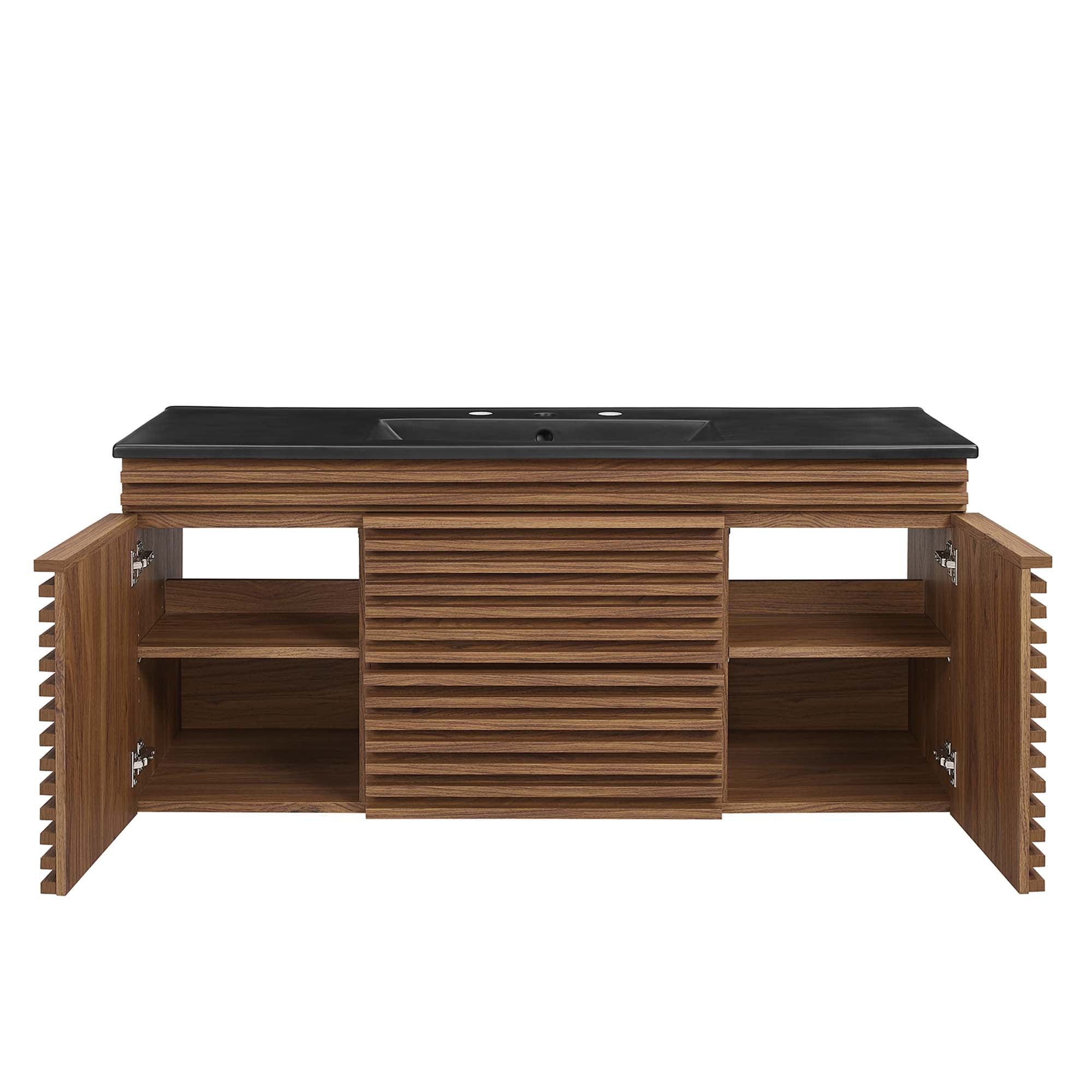 Render 48" Wall-Mount Bathroom Vanity