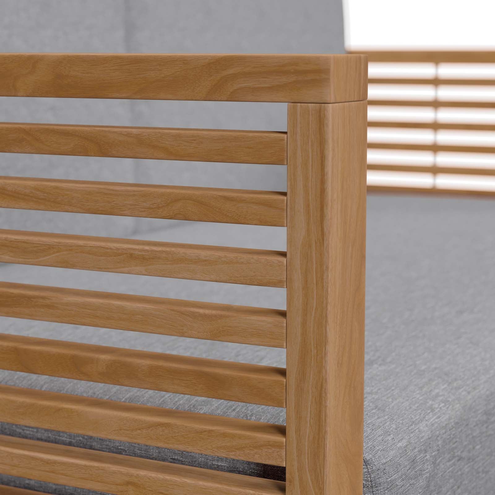 Carlsbad 3-Piece Teak Wood Outdoor Patio Set-Outdoor Set-Modway-Wall2Wall Furnishings