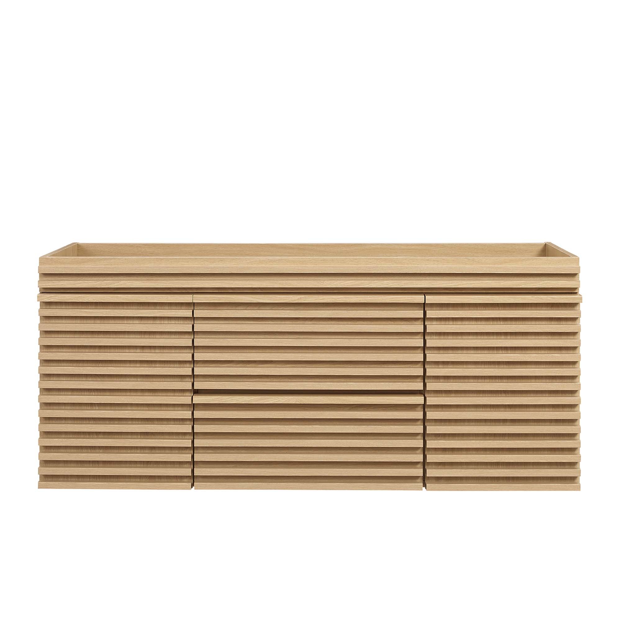 Render 48" Single Sink Compatible (Not Included) Bathroom Vanity Cabinet