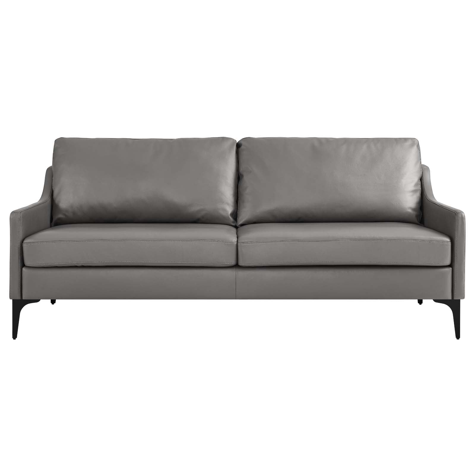Corland Leather Sofa-Sofa-Modway-Wall2Wall Furnishings