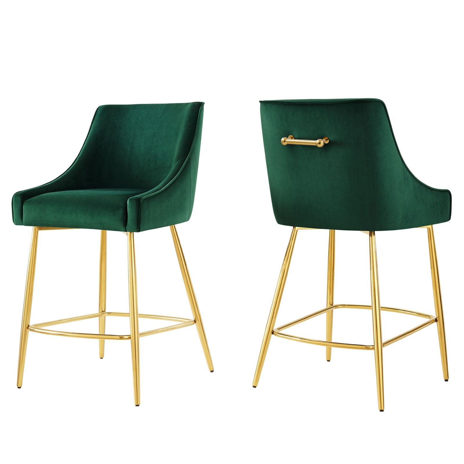 Discern Counter Stools - Set of 2-Counter Stool-Modway-Wall2Wall Furnishings