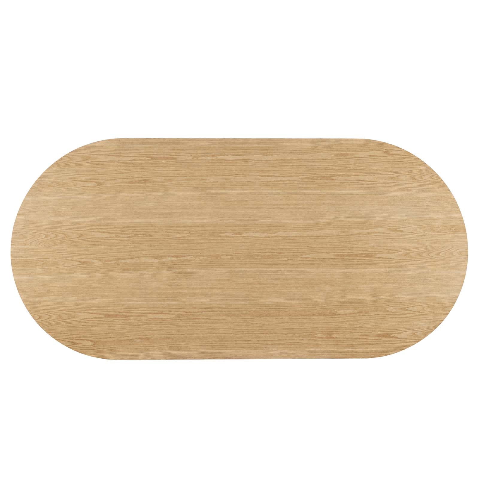 Senja 95" Oval Dining Table-Dining Table-Modway-Wall2Wall Furnishings