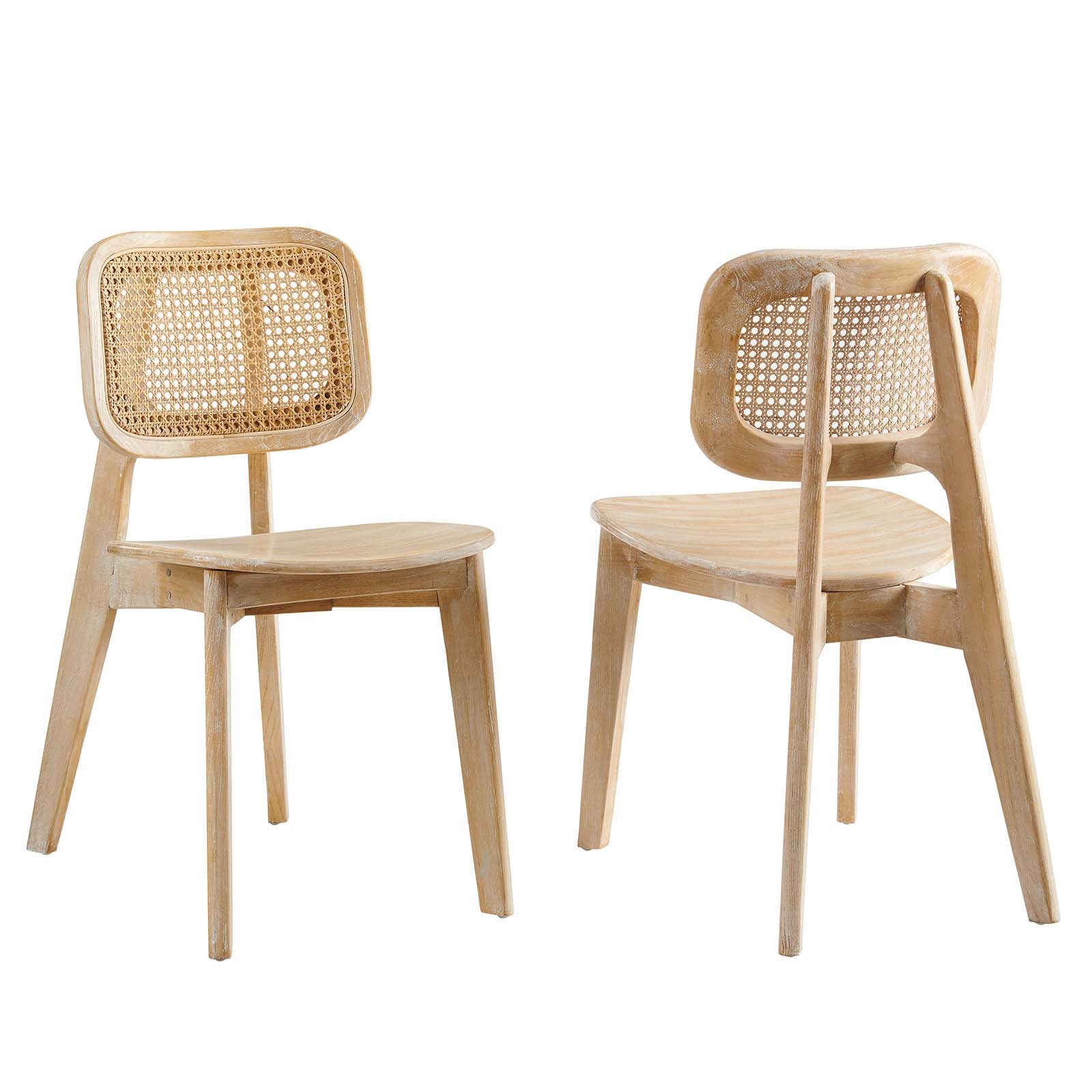 Habitat Wood Dining Side Chair Set of 2-Dining Chair-Modway-Wall2Wall Furnishings