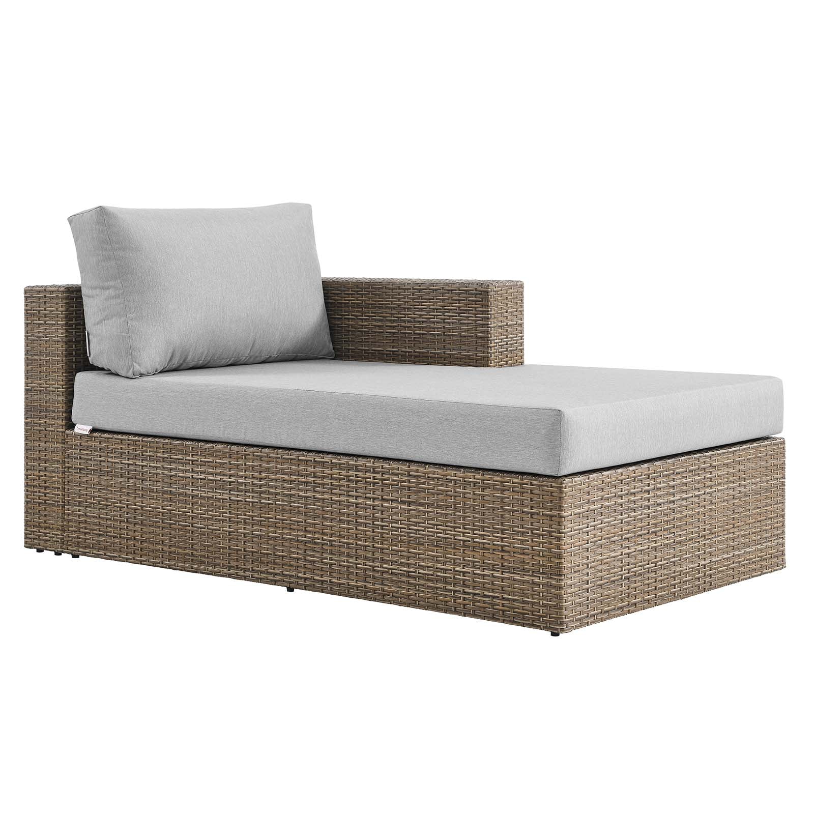 Convene Outdoor Patio Right-Arm Chaise-Outdoor Chaise-Modway-Wall2Wall Furnishings
