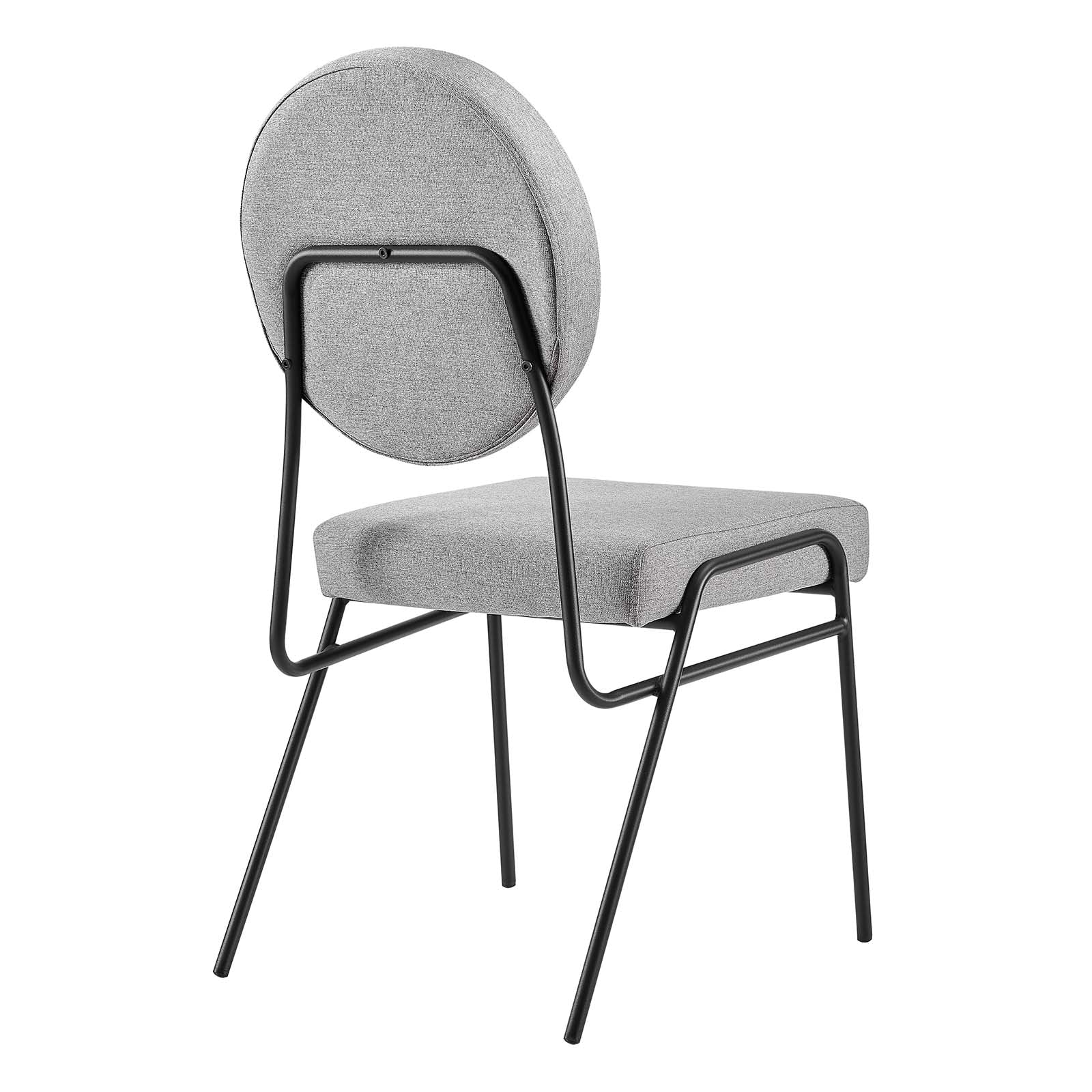Craft Upholstered Fabric Dining Side Chairs-Dining Chair-Modway-Wall2Wall Furnishings