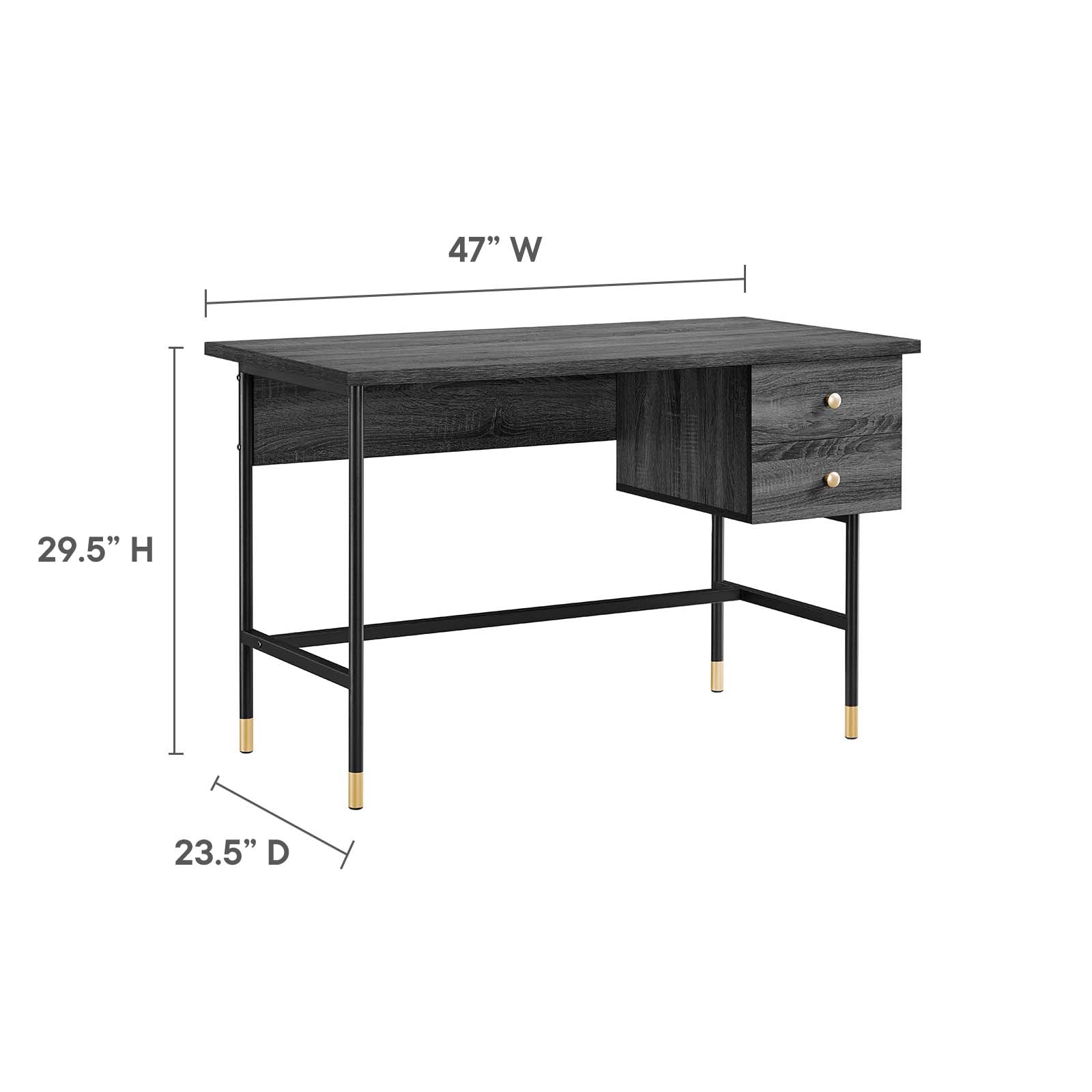 Nexus Office Desk-Desk-Modway-Wall2Wall Furnishings