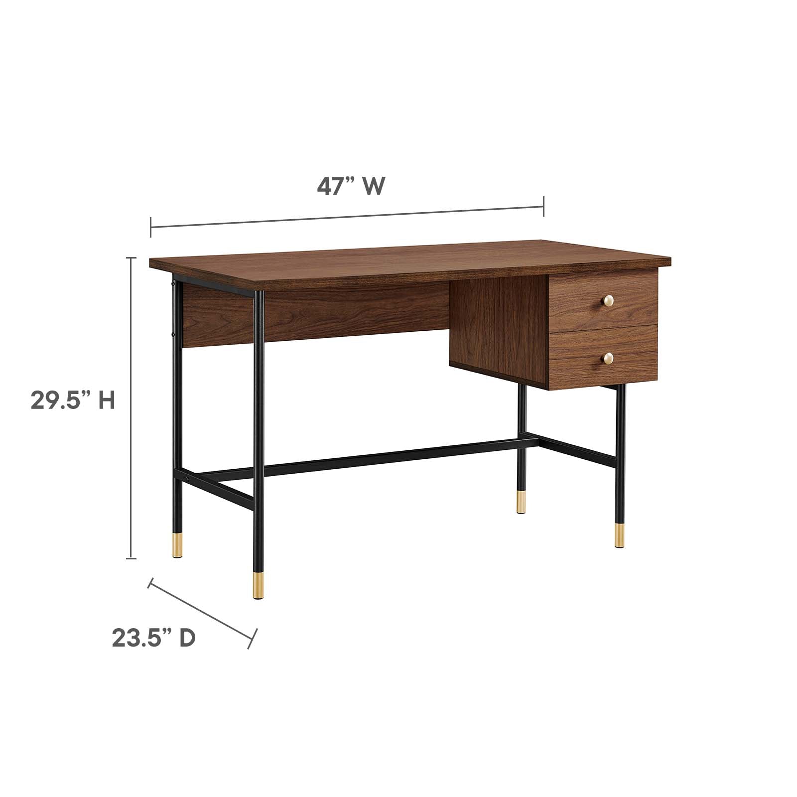 Nexus Office Desk-Desk-Modway-Wall2Wall Furnishings
