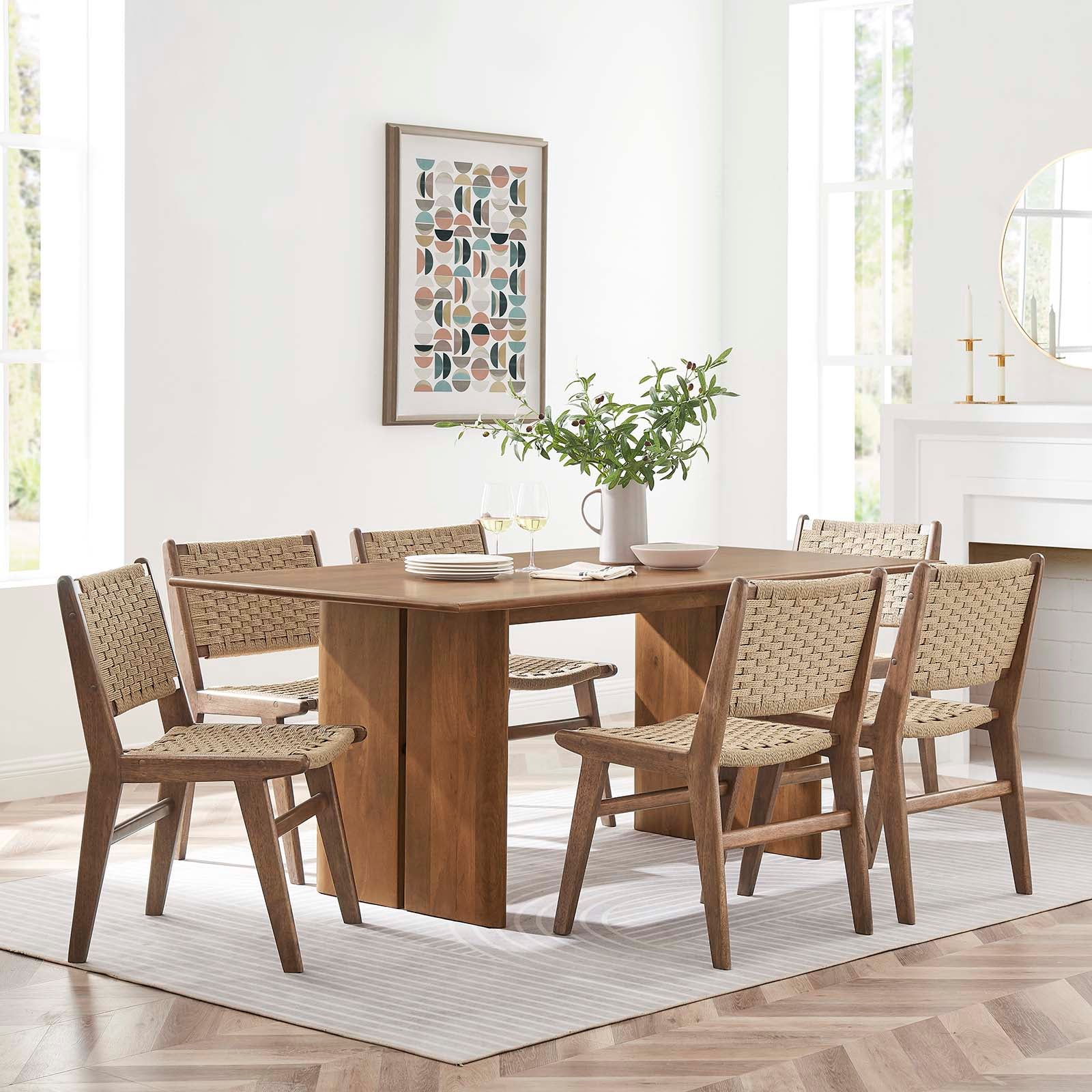 Amistad 72" Dining Table-Dining Table-Modway-Wall2Wall Furnishings