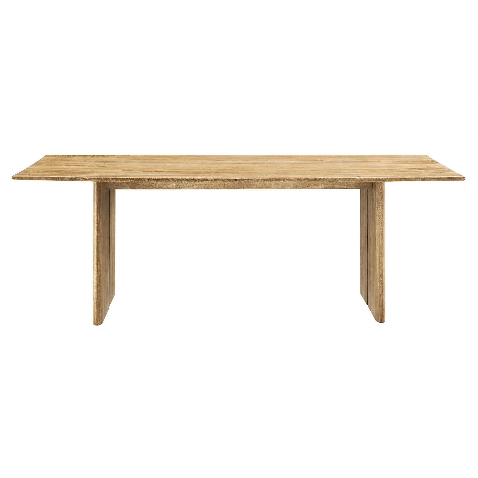 Amistad 86" Wood Dining Table-Dining Table-Modway-Wall2Wall Furnishings