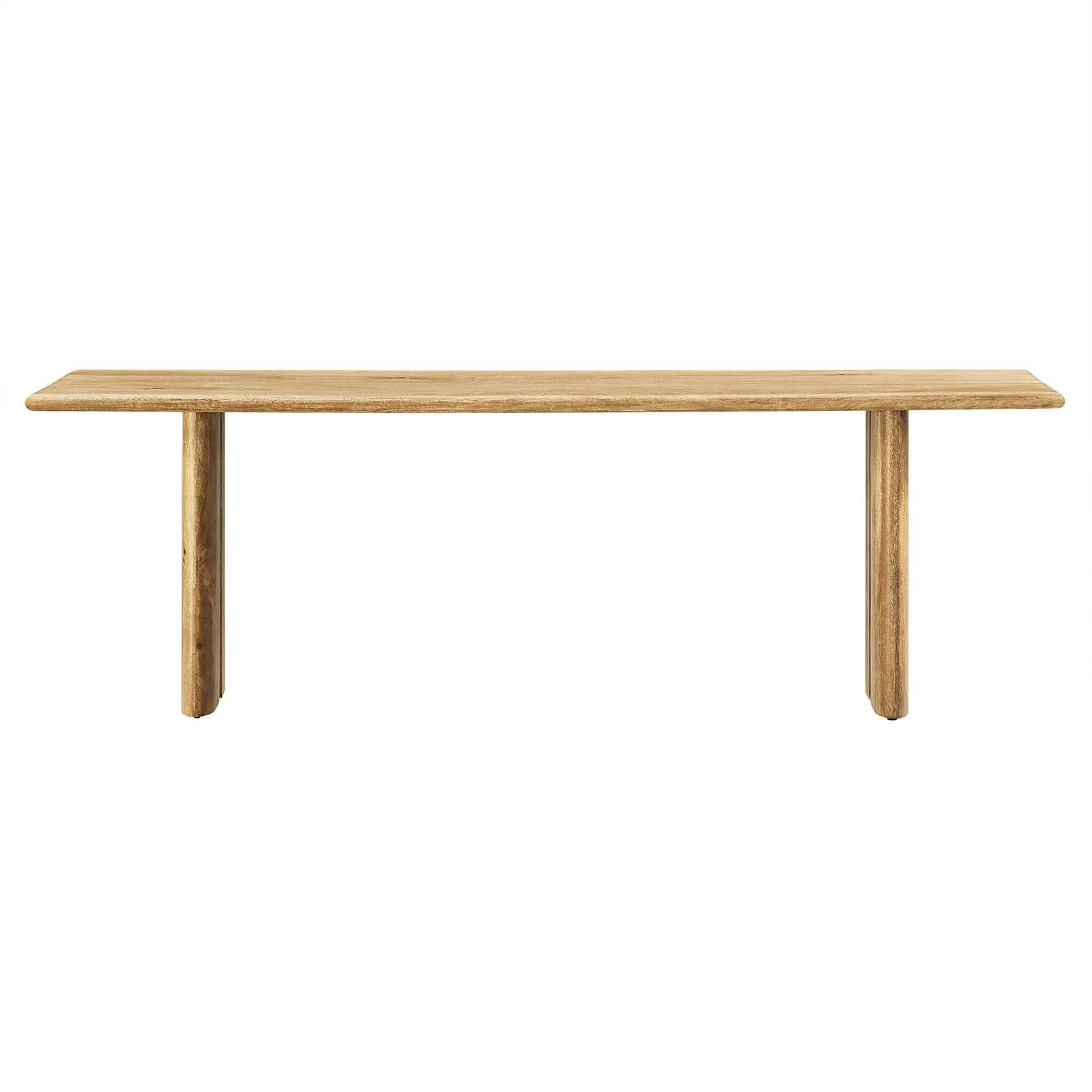 Amistad 58" Wood Bench-Bench-Modway-Wall2Wall Furnishings