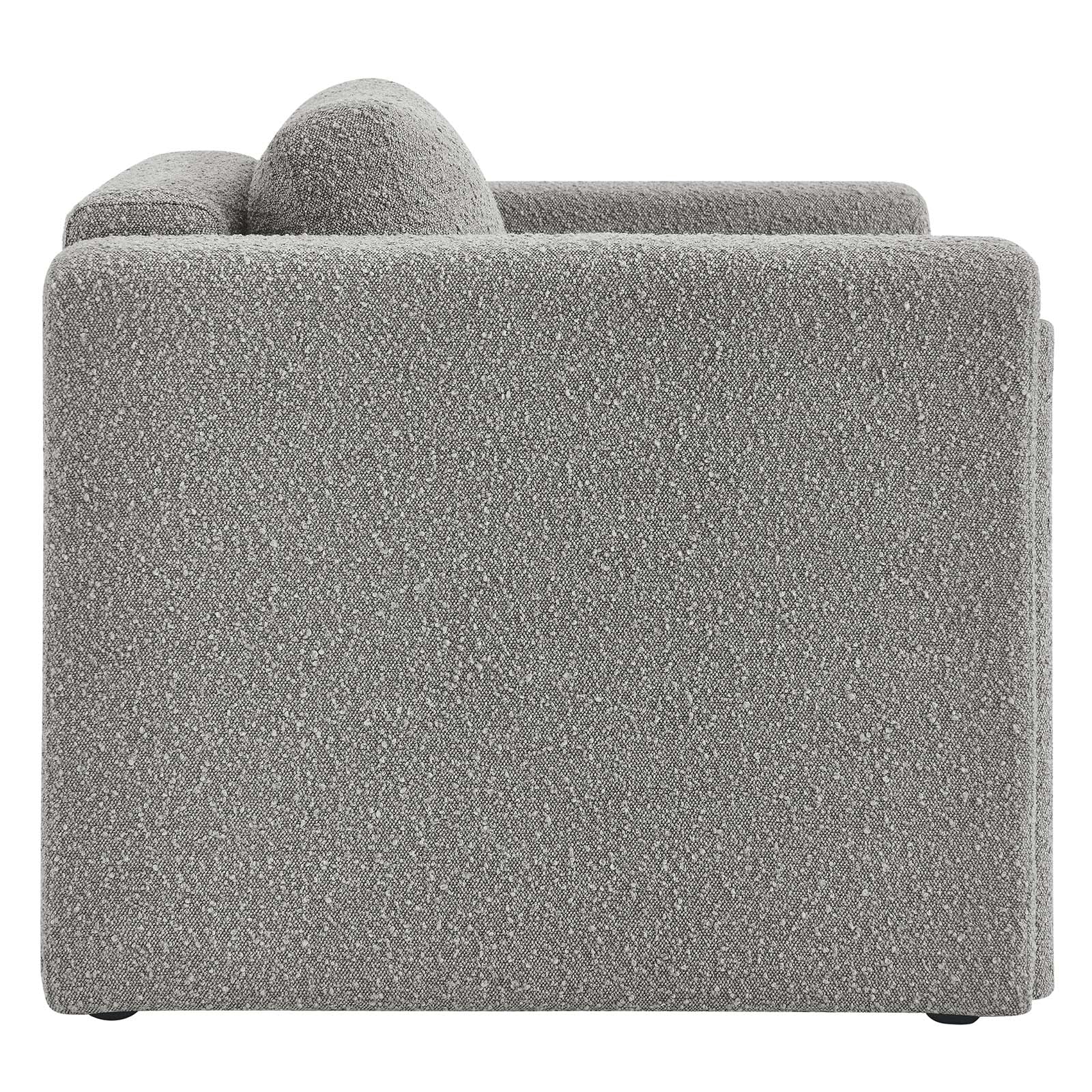 Visible Boucle Fabric Armchair-Armchair-Modway-Wall2Wall Furnishings
