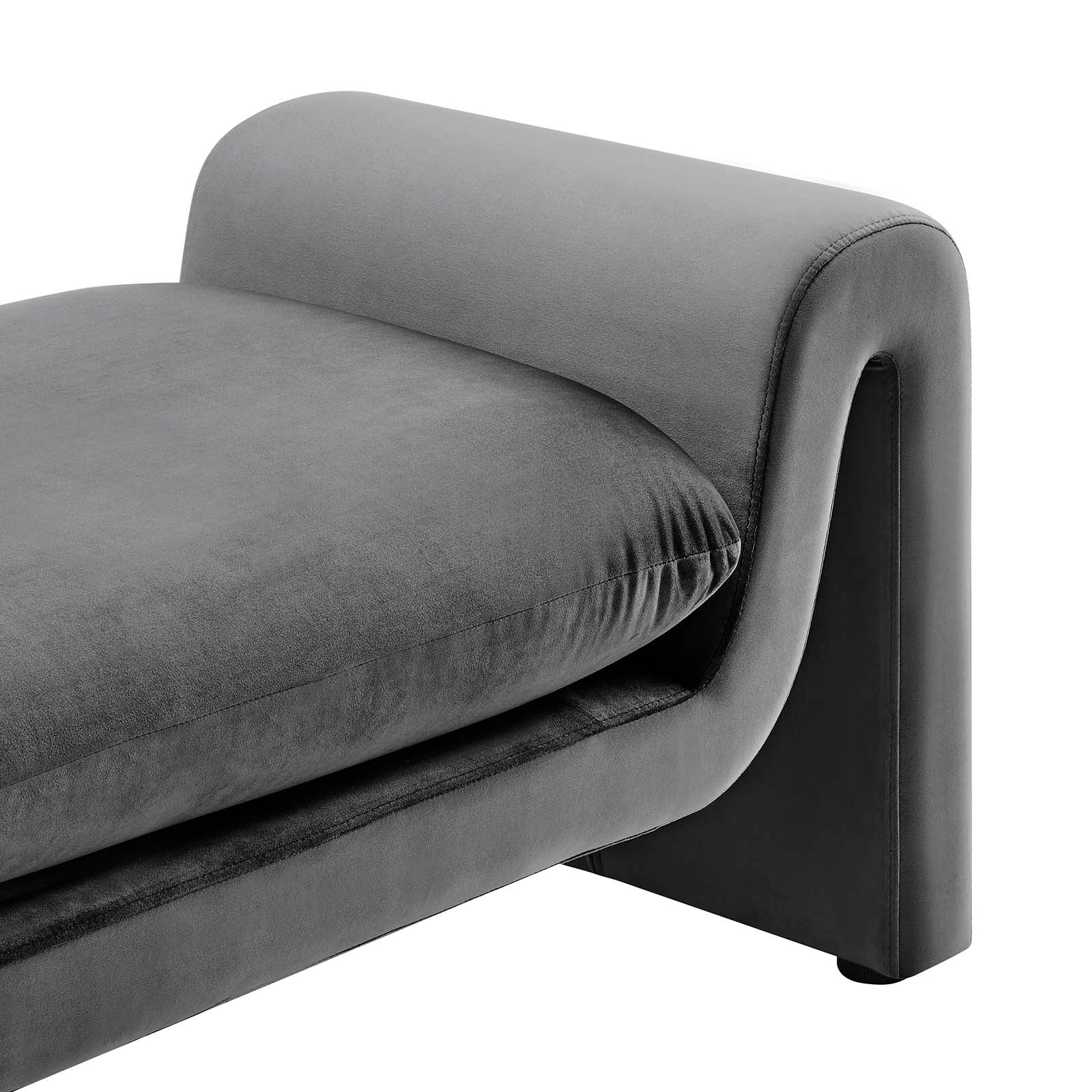 Waverly Performance Velvet Bench-Bench-Modway-Wall2Wall Furnishings