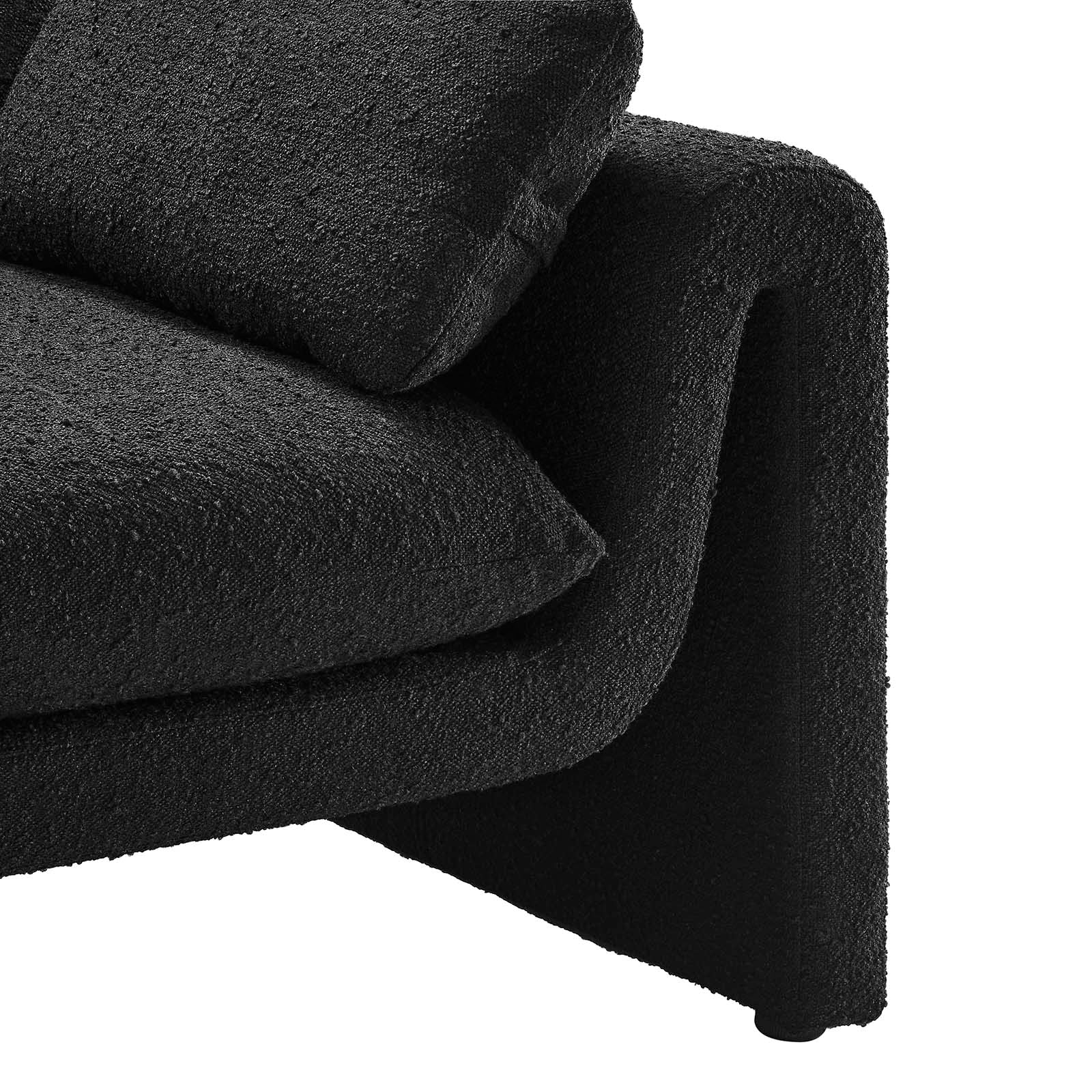 Waverly Boucle Fabric Sofa-Sofa-Modway-Wall2Wall Furnishings