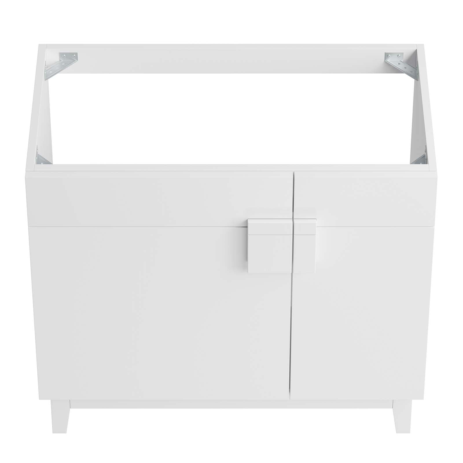 Miles 36” Bathroom Vanity Cabinet (Sink Basin Not Included)-Bathroom Vanity-Modway-Wall2Wall Furnishings