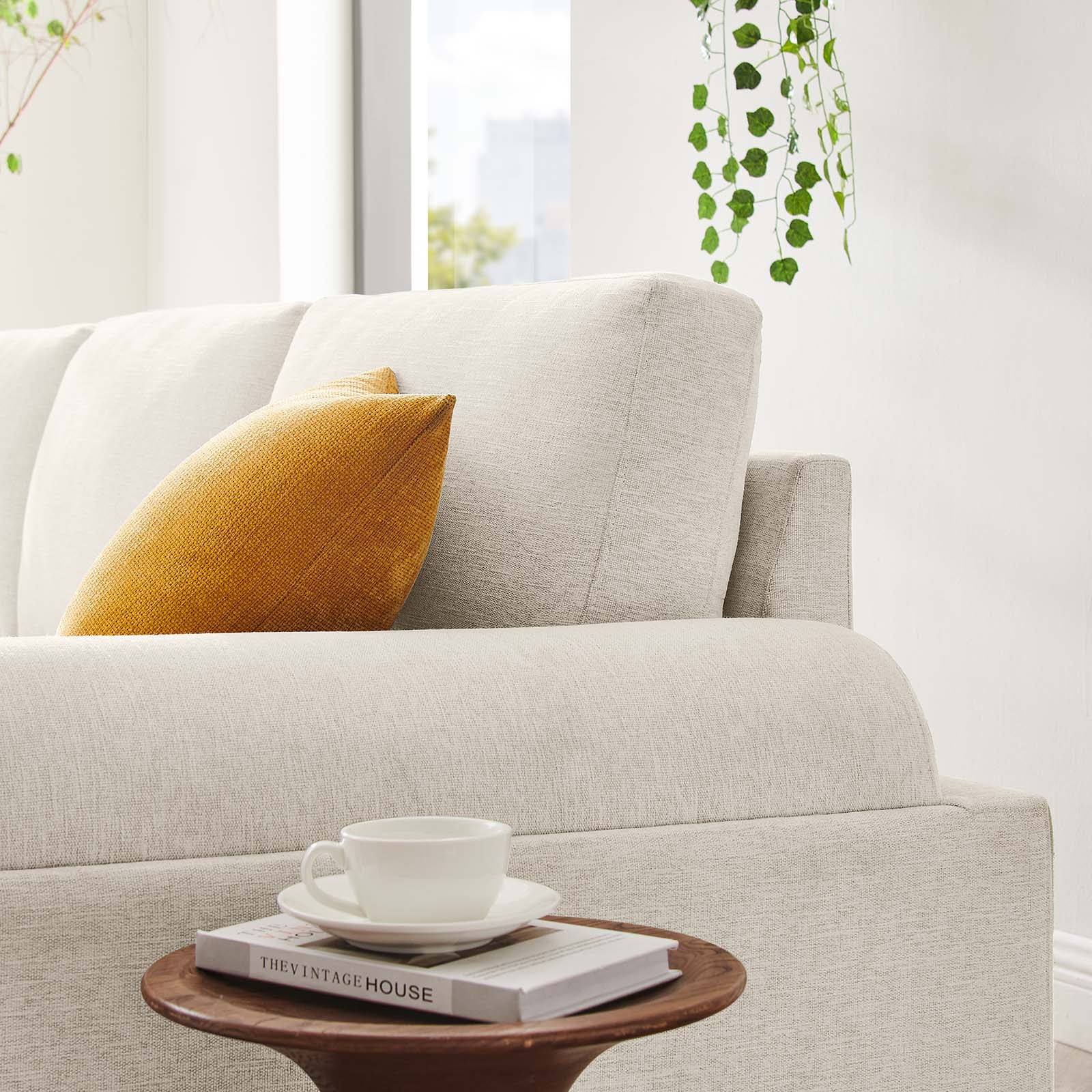 Oasis Upholstered Fabric Sofa-Sofa-Modway-Wall2Wall Furnishings