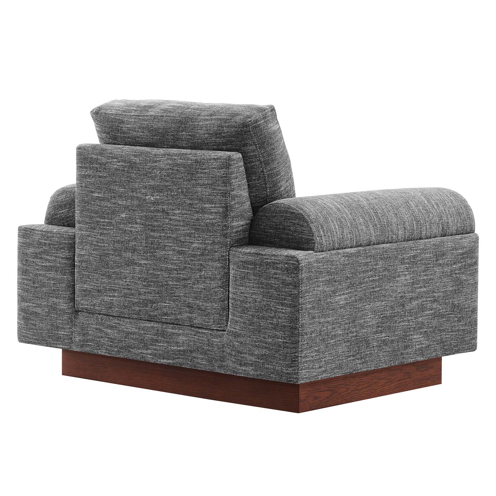 Oasis Upholstered Fabric Armchair-Armchair-Modway-Wall2Wall Furnishings