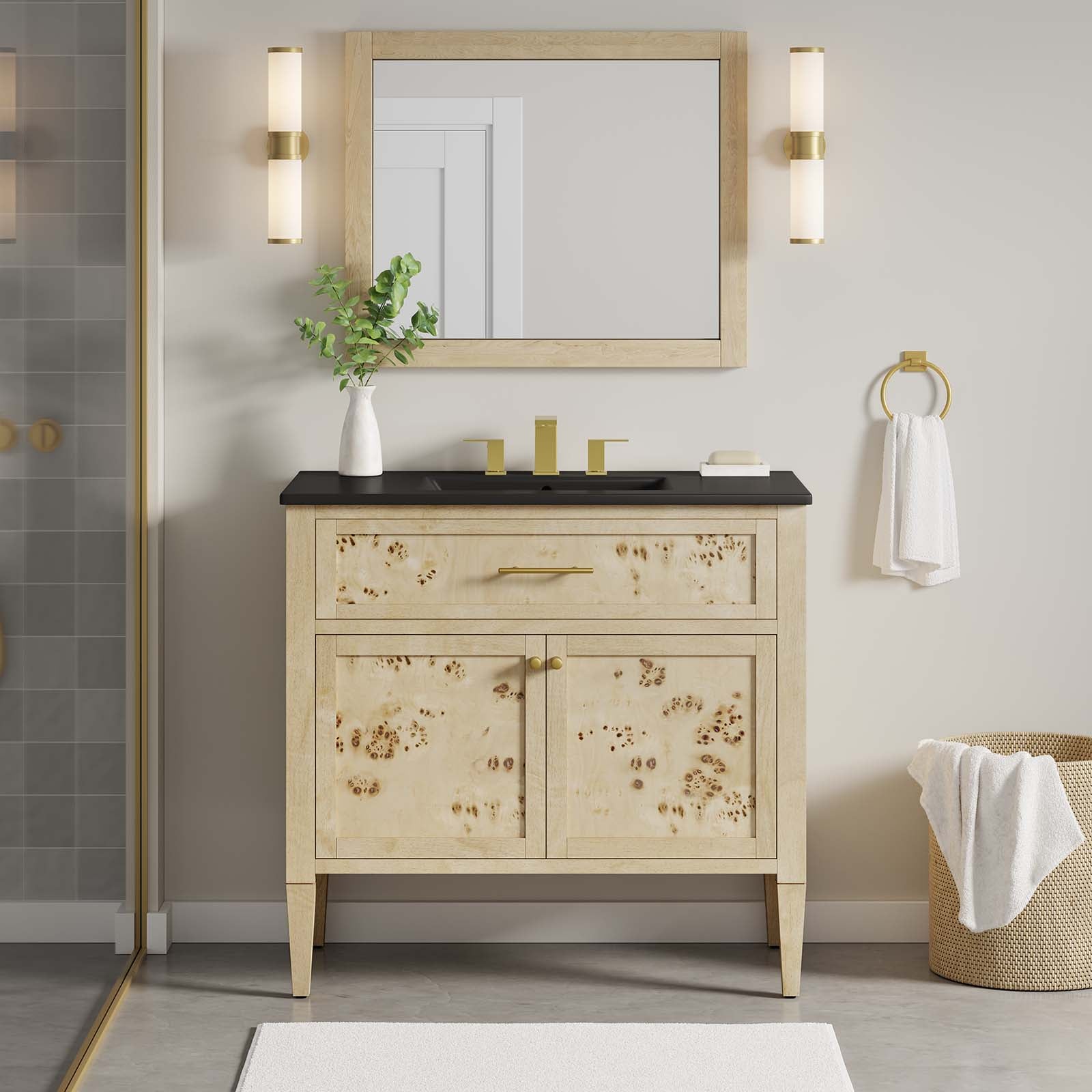 Elysian 36" Wood Bathroom Vanity-Bathroom Vanity-Modway-Wall2Wall Furnishings
