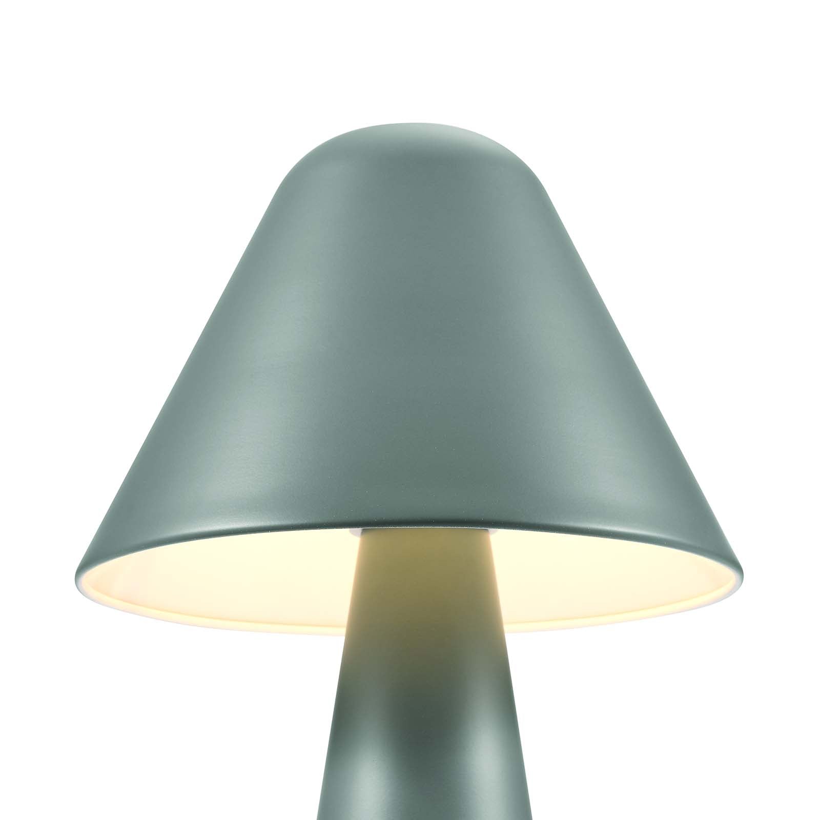 Jovial Metal Mushroom Table Lamp-Table Lamp-Modway-Wall2Wall Furnishings