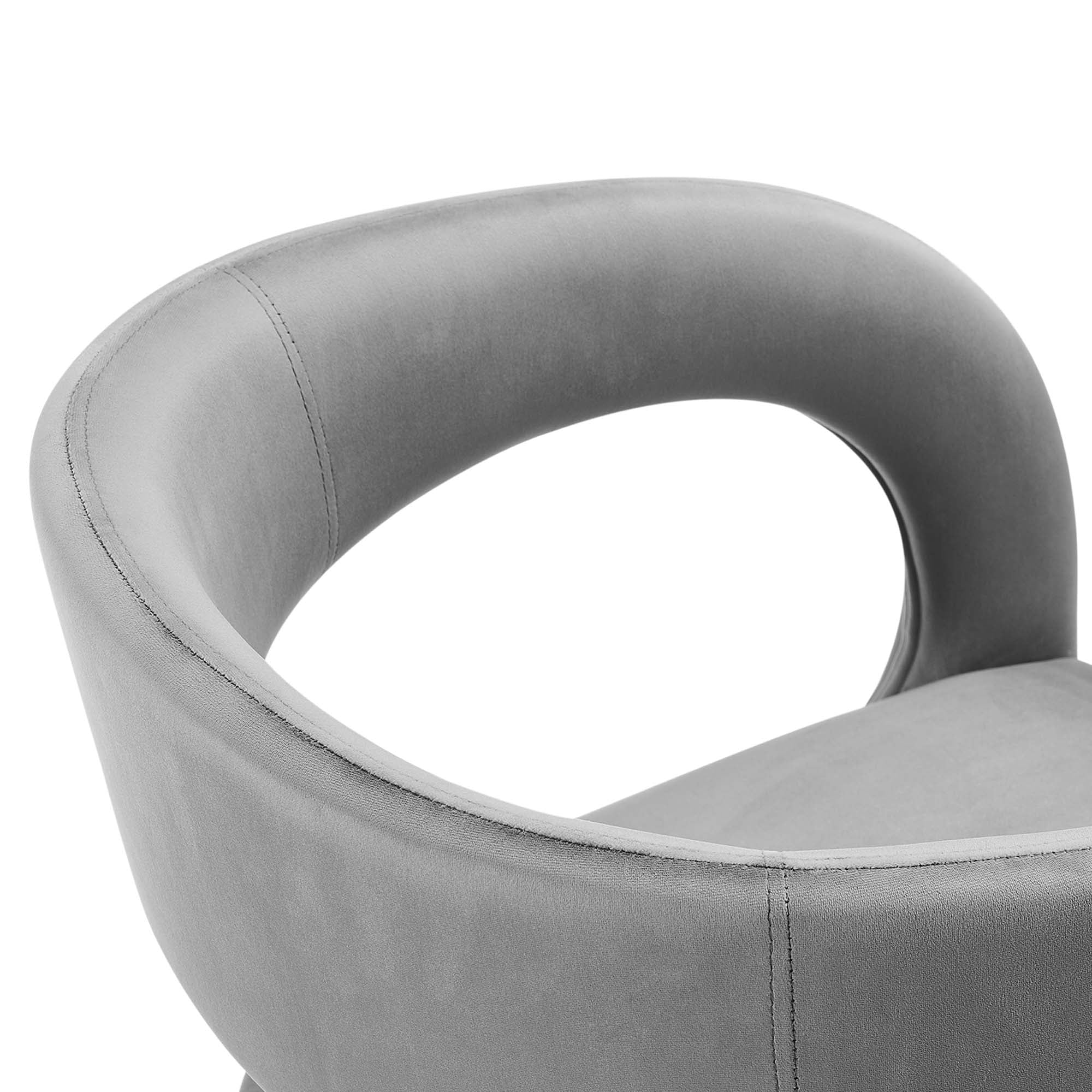 Pinnacle Performance Velvet Dining Chair Set of 2