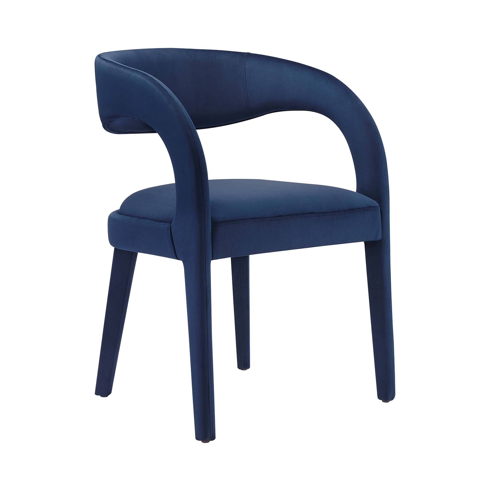 Pinnacle Performance Velvet Dining Chair Set of 2