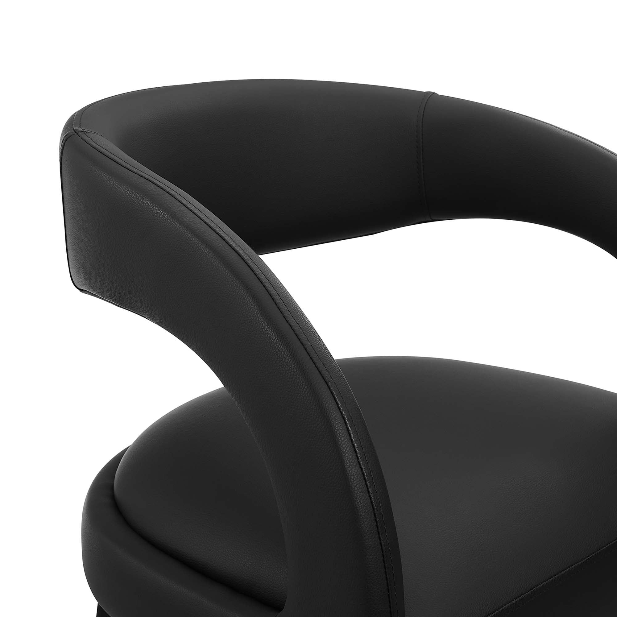 Pinnacle Vegan Leather Bar Stool Set of 2
