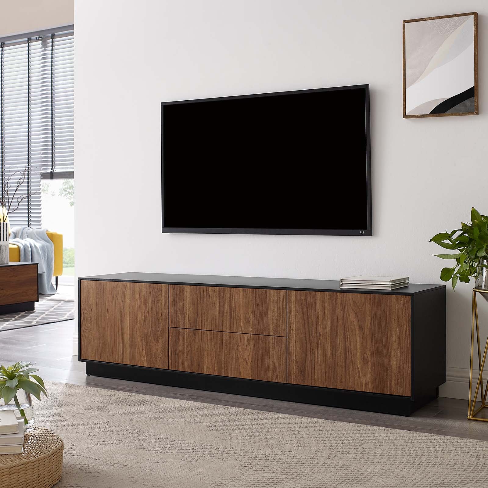 Holden 63” TV Stand-TV Stand-Modway-Wall2Wall Furnishings