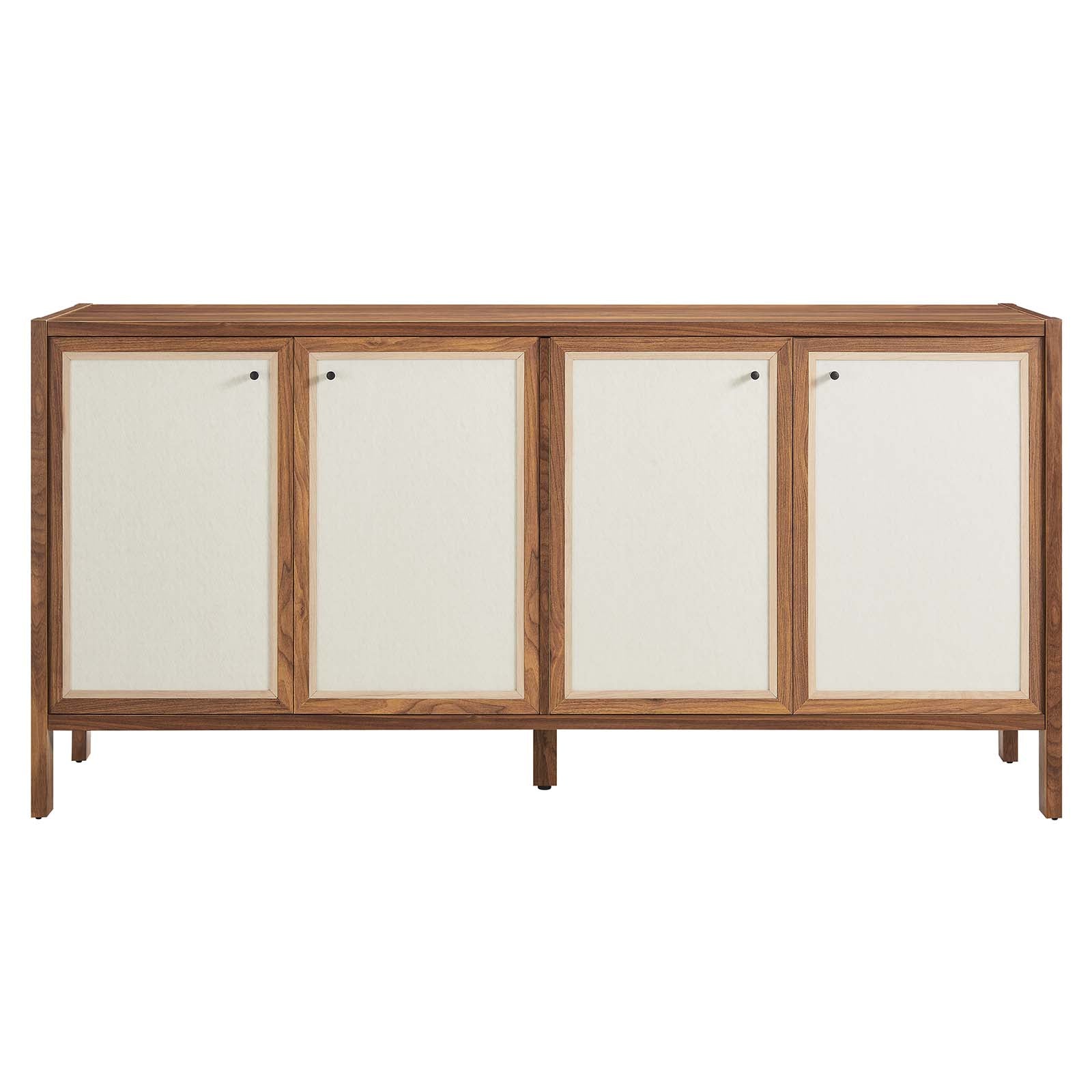 Capri 65" Wood Grain Sideboard Storage Cabinet-Cabinet-Modway-Wall2Wall Furnishings