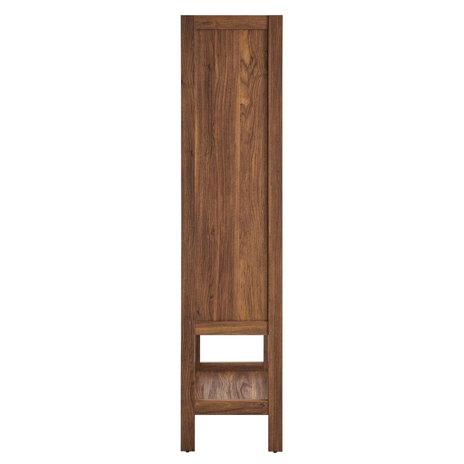 Capri Tall Wood Grain Standing Storage Cabinet-Cabinet-Modway-Wall2Wall Furnishings