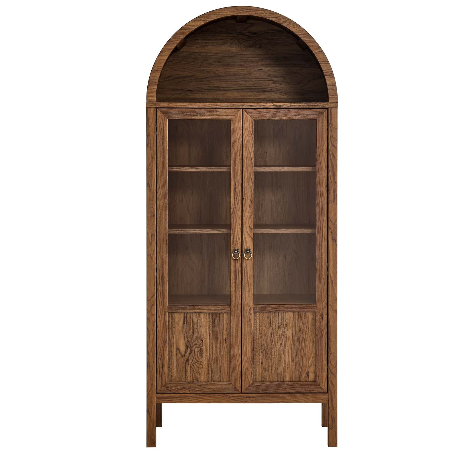 Tessa Tall Arched Storage Display Cabinet-Cabinet-Modway-Wall2Wall Furnishings