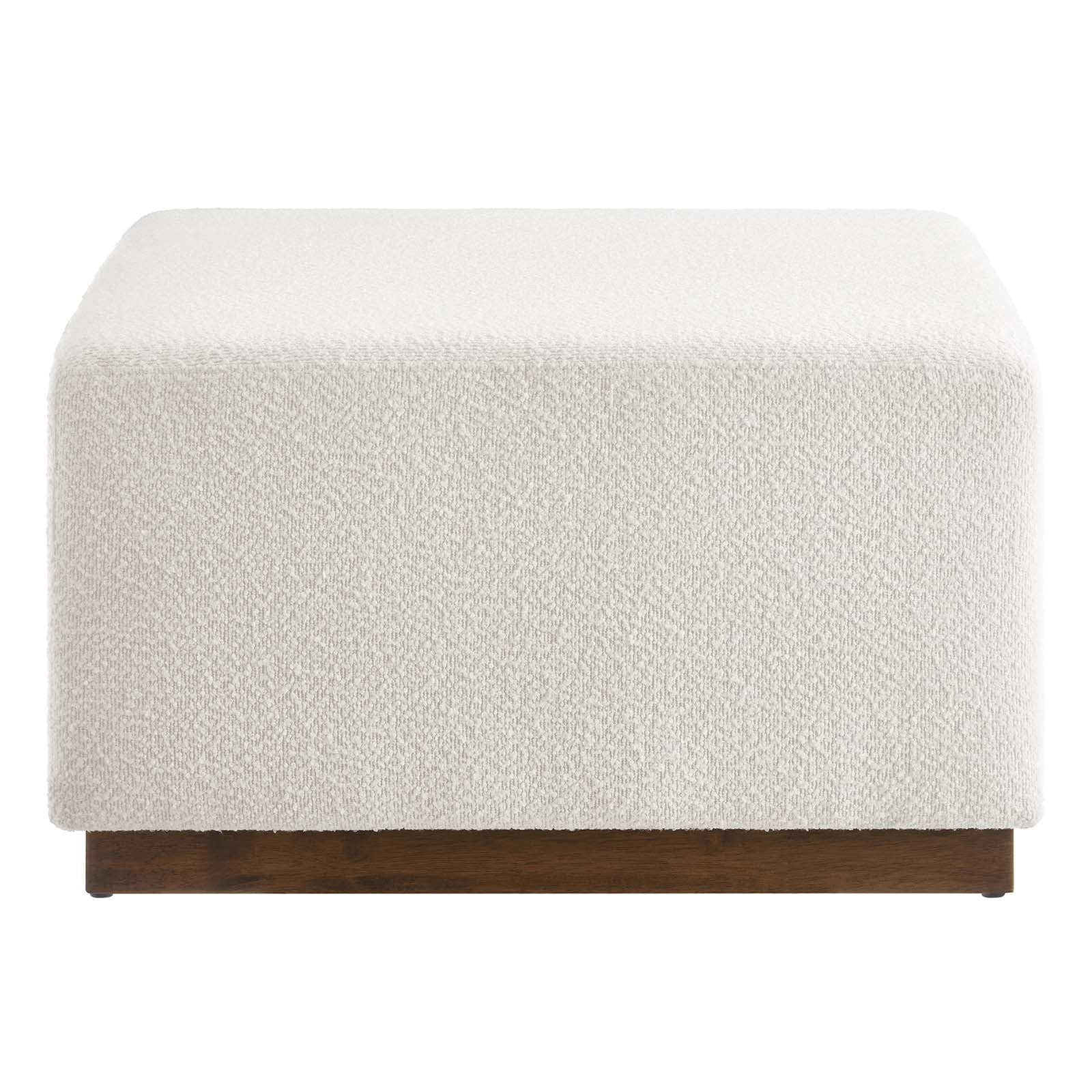 Tilden Large 28" Square Boucle Upholstered Ottoman-Ottoman-Modway-Wall2Wall Furnishings