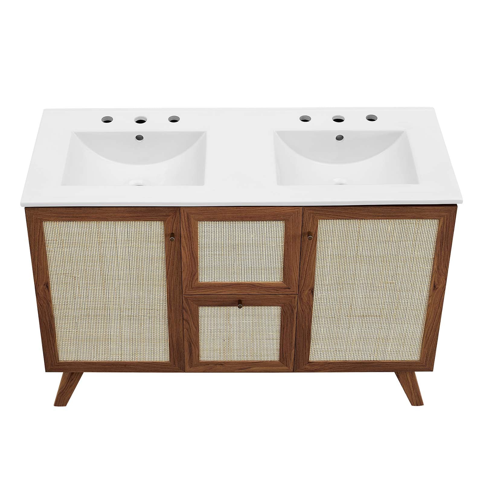 Soma 48” Double Sink Bathroom Vanity-Bathroom Vanity-Modway-Wall2Wall Furnishings