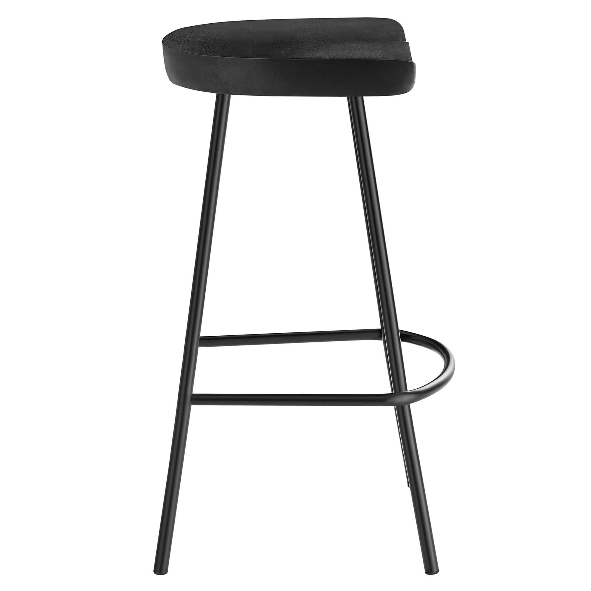 Concord Backless Wood Counter Stools Set of 2