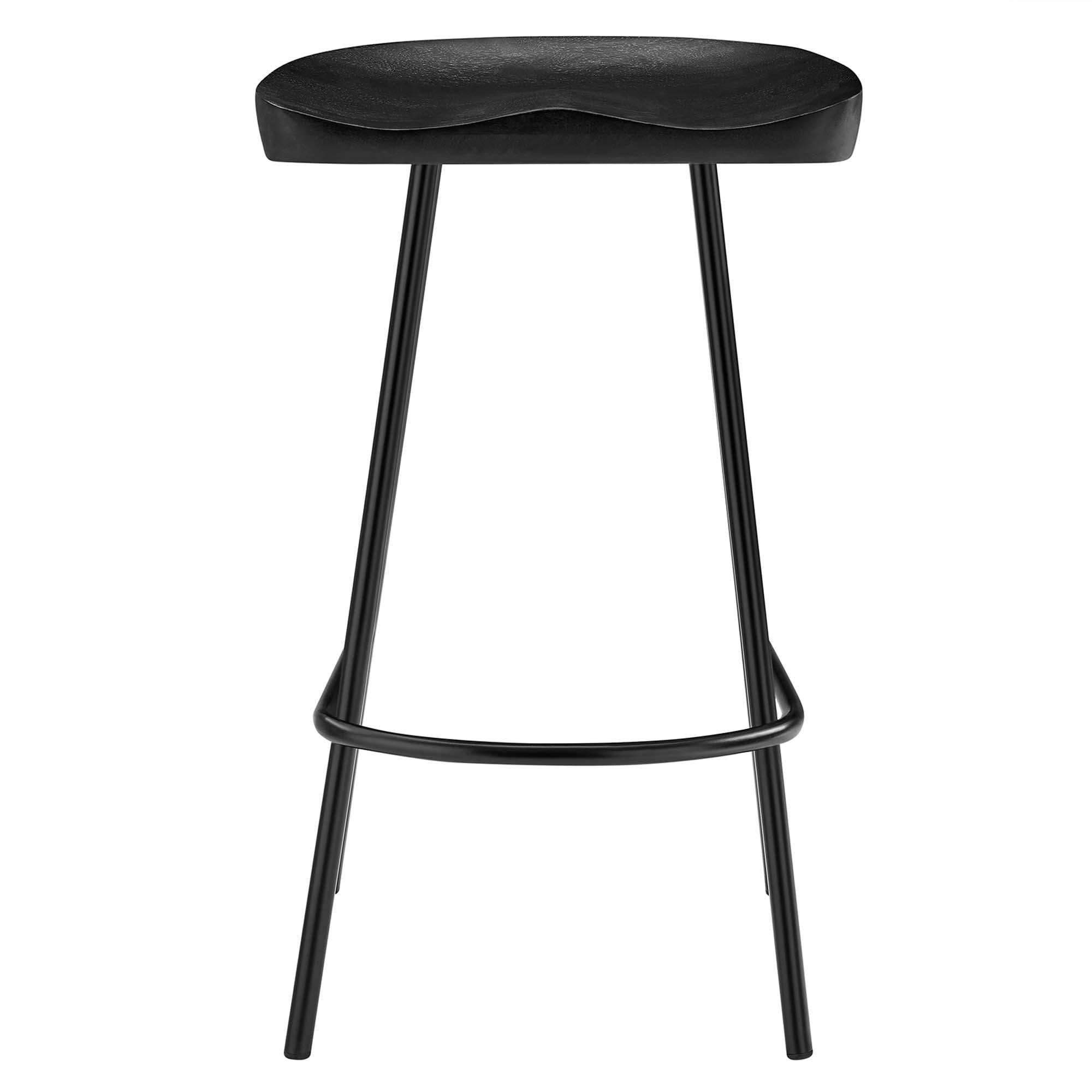 Concord Backless Wood Counter Stools Set of 2
