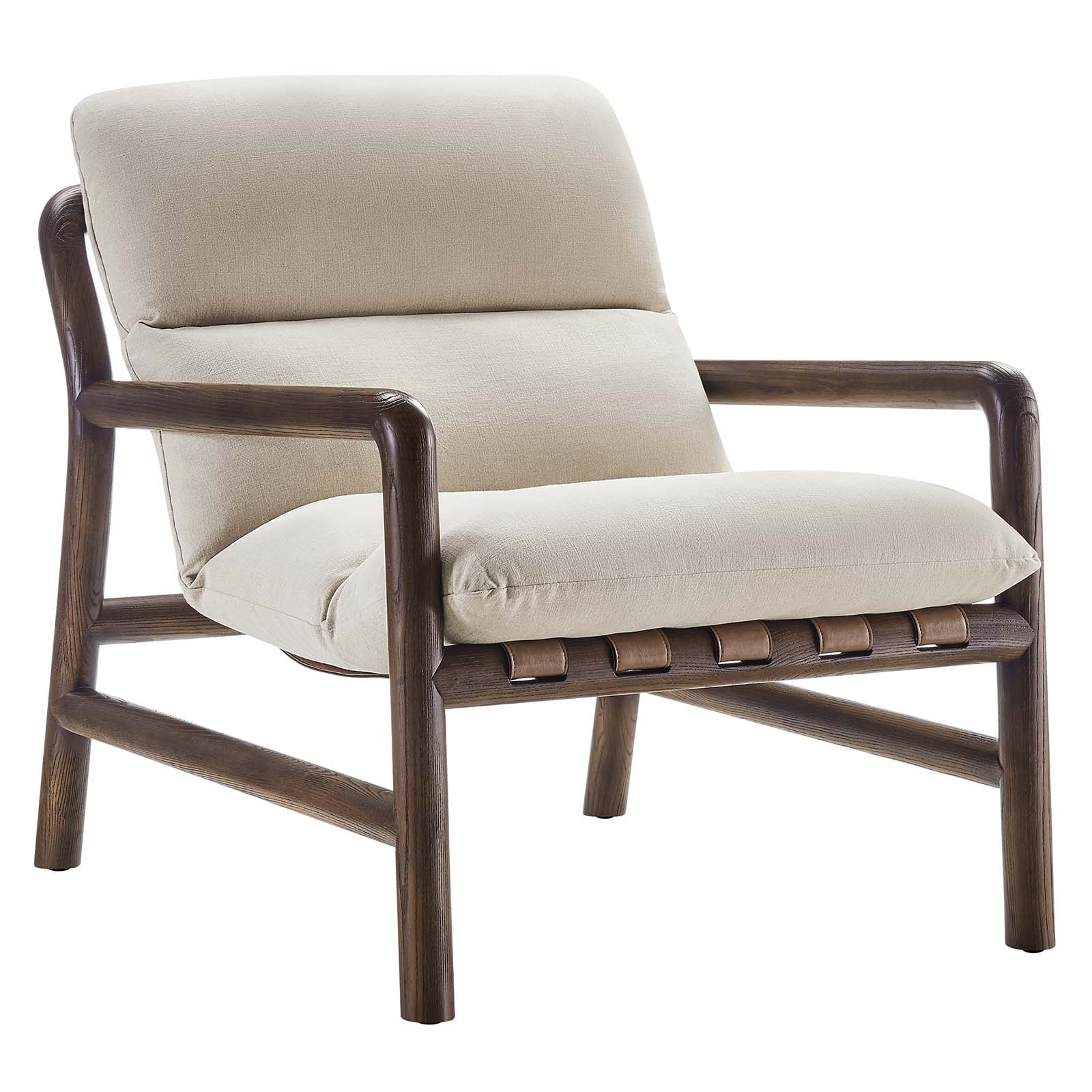 Paxton Wood Sling Chair-Sling Chair-Modway-Wall2Wall Furnishings