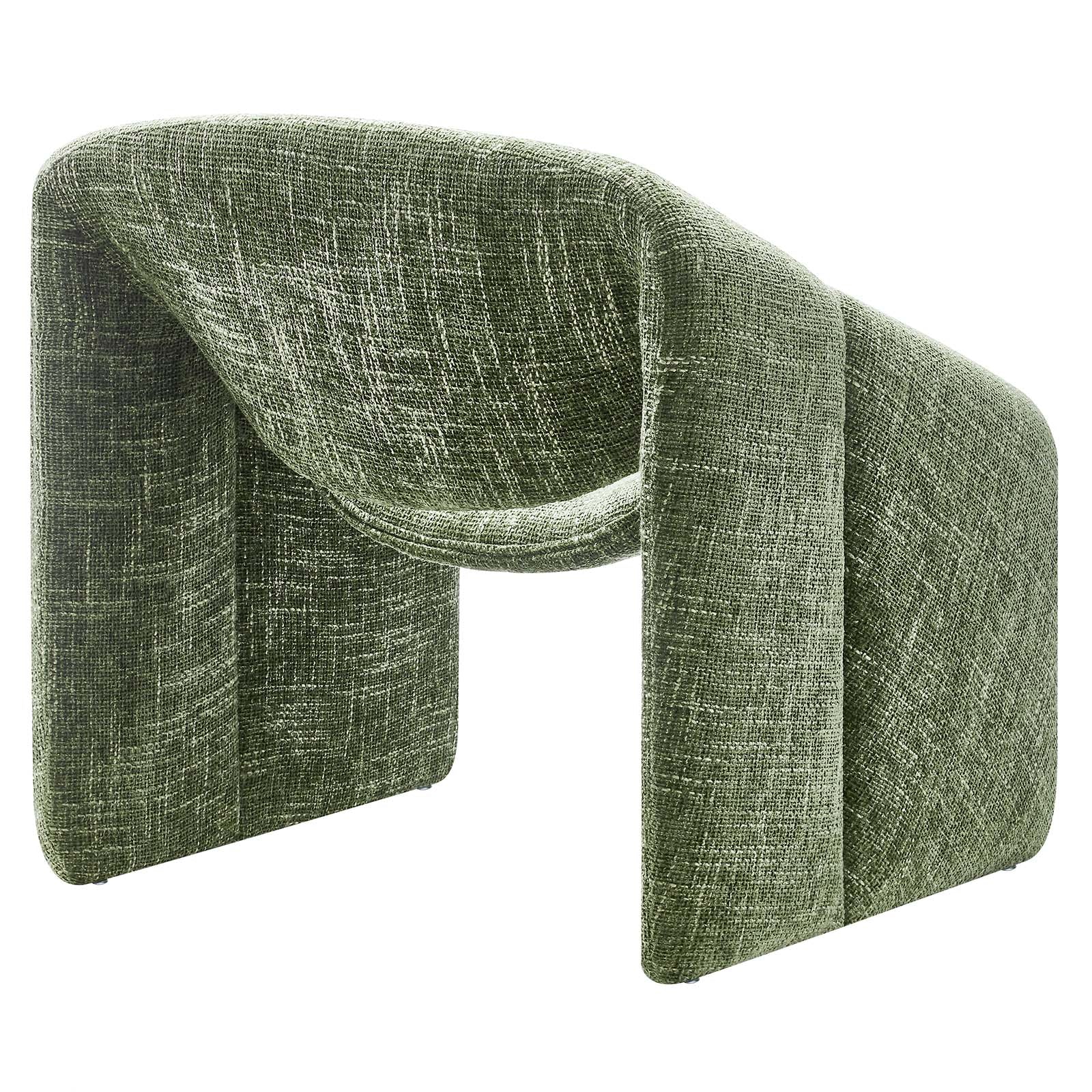 Vivi Chenille Upholstered Accent Chair-Accent Chair-Modway-Wall2Wall Furnishings