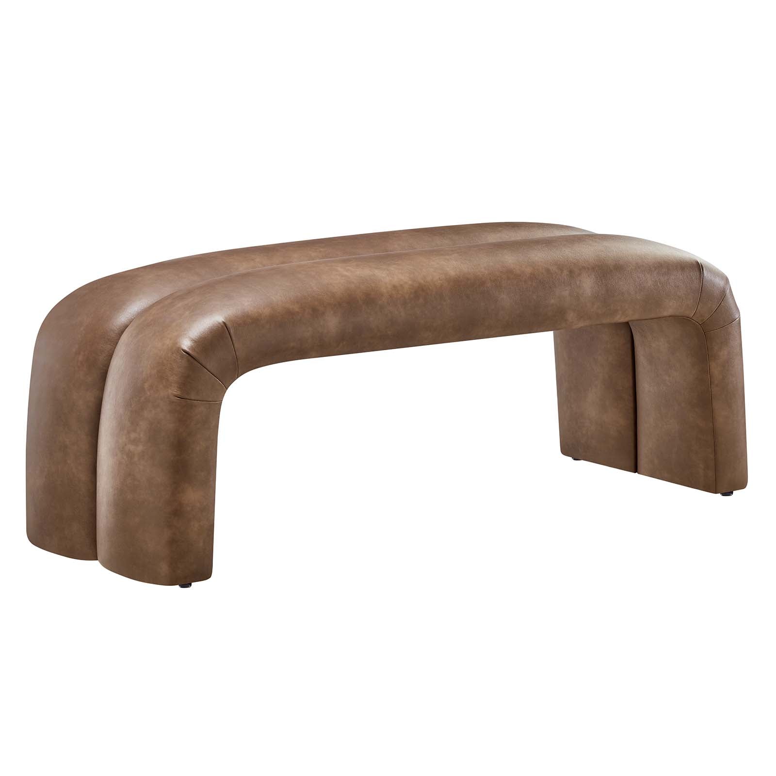 Dax 50.5" Vegan Leather Upholstered Accent Bench-Bench-Modway-Wall2Wall Furnishings