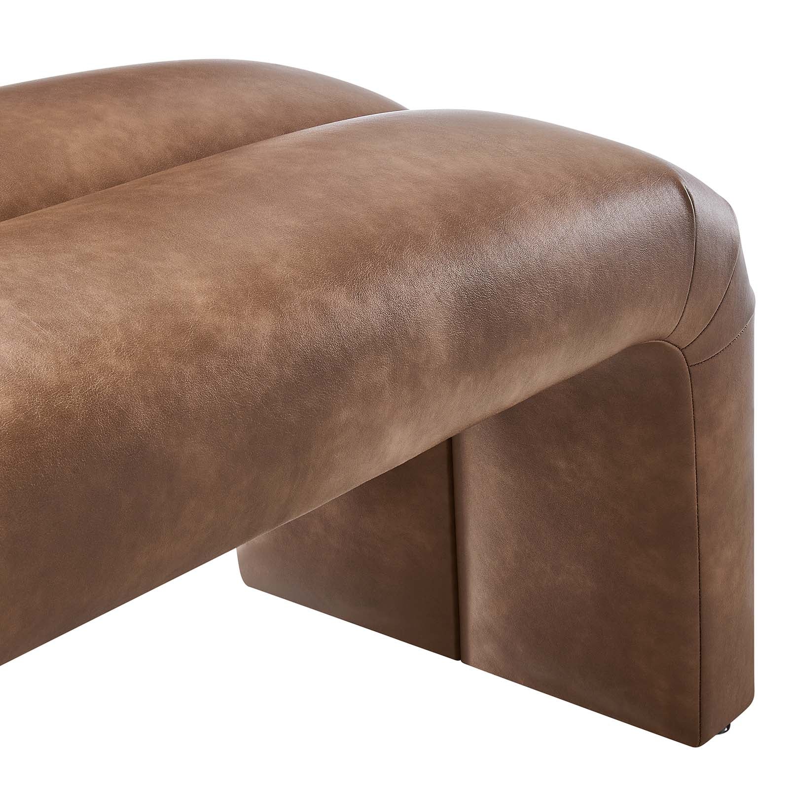 Dax 50.5" Vegan Leather Upholstered Accent Bench-Bench-Modway-Wall2Wall Furnishings