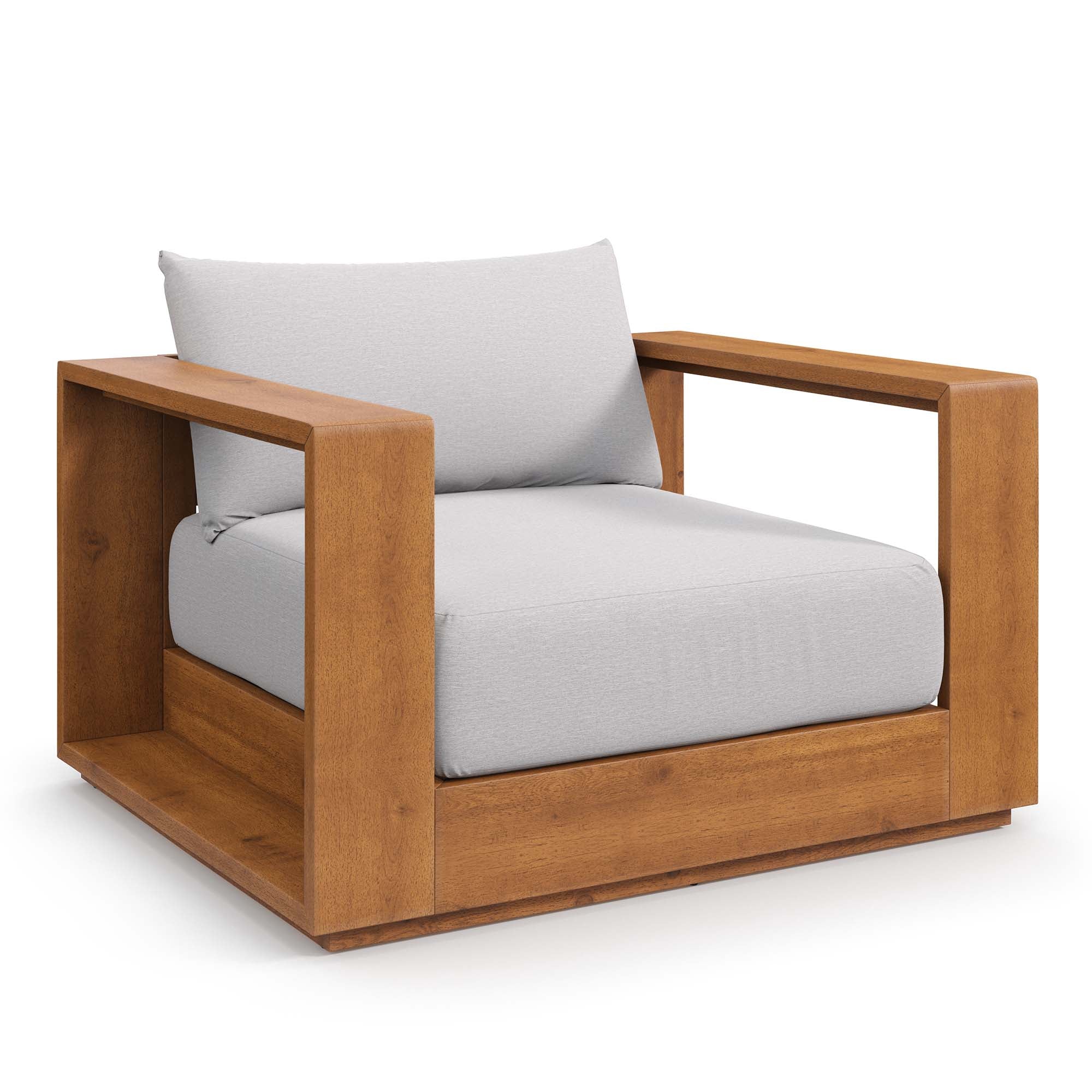 Tahoe 3-Piece Outdoor Patio Acacia Wood Furniture Set