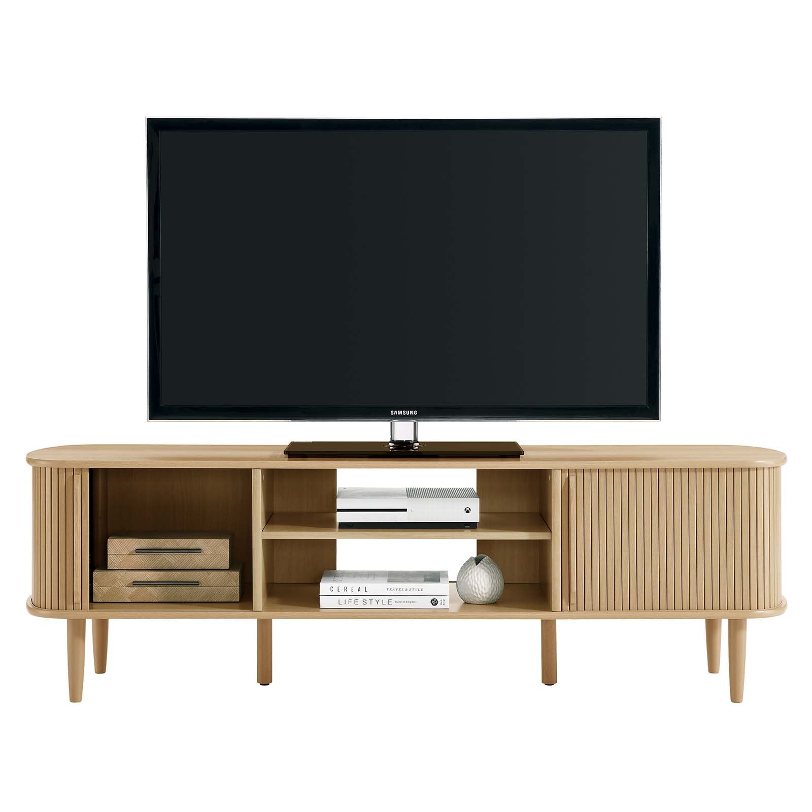 Contour 63" Wood TV Stand-TV Stand-Modway-Wall2Wall Furnishings