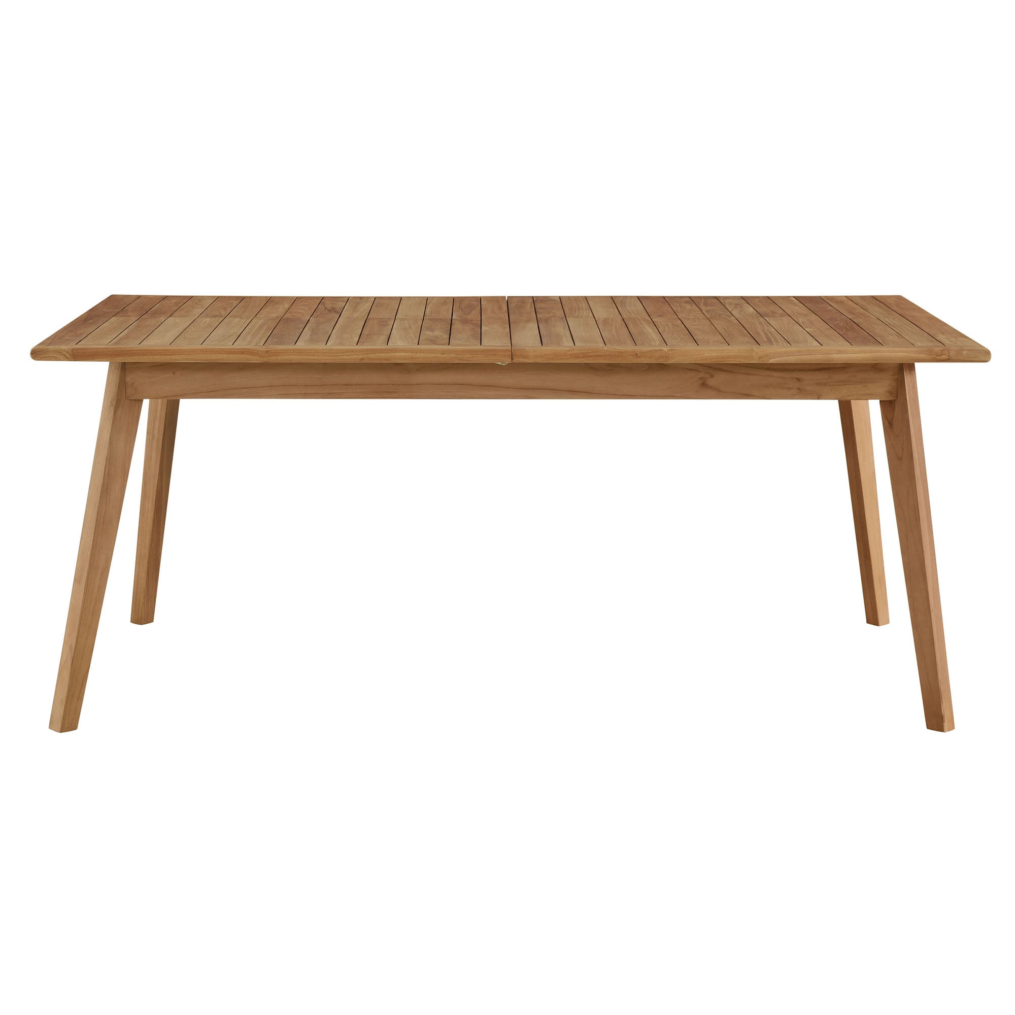 Vienna Outdoor Patio Teak Wood Extendable Dining Table